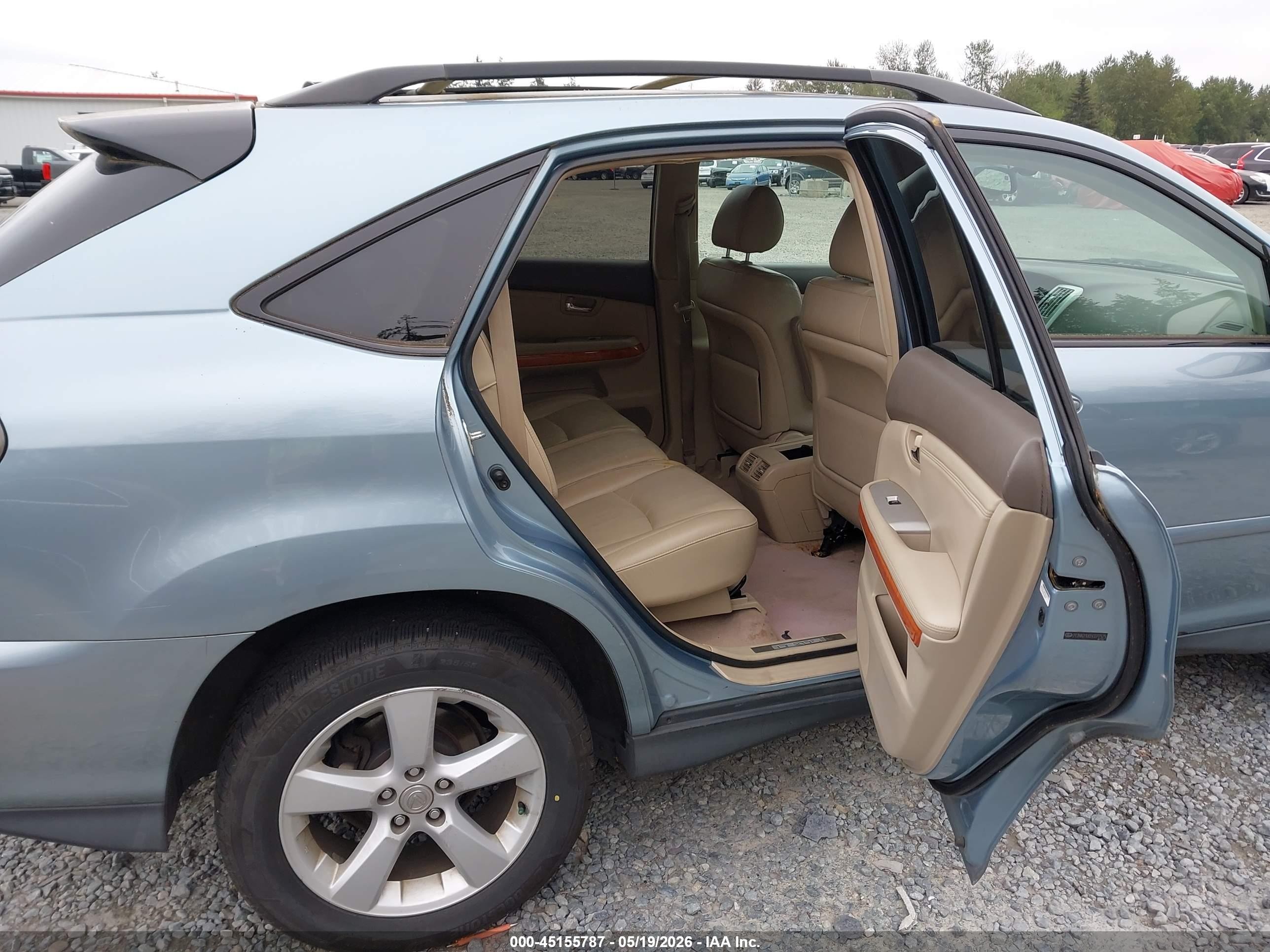 2005 Lexus Rx 330   Light Blue vin: 2T2HA31U05C077575