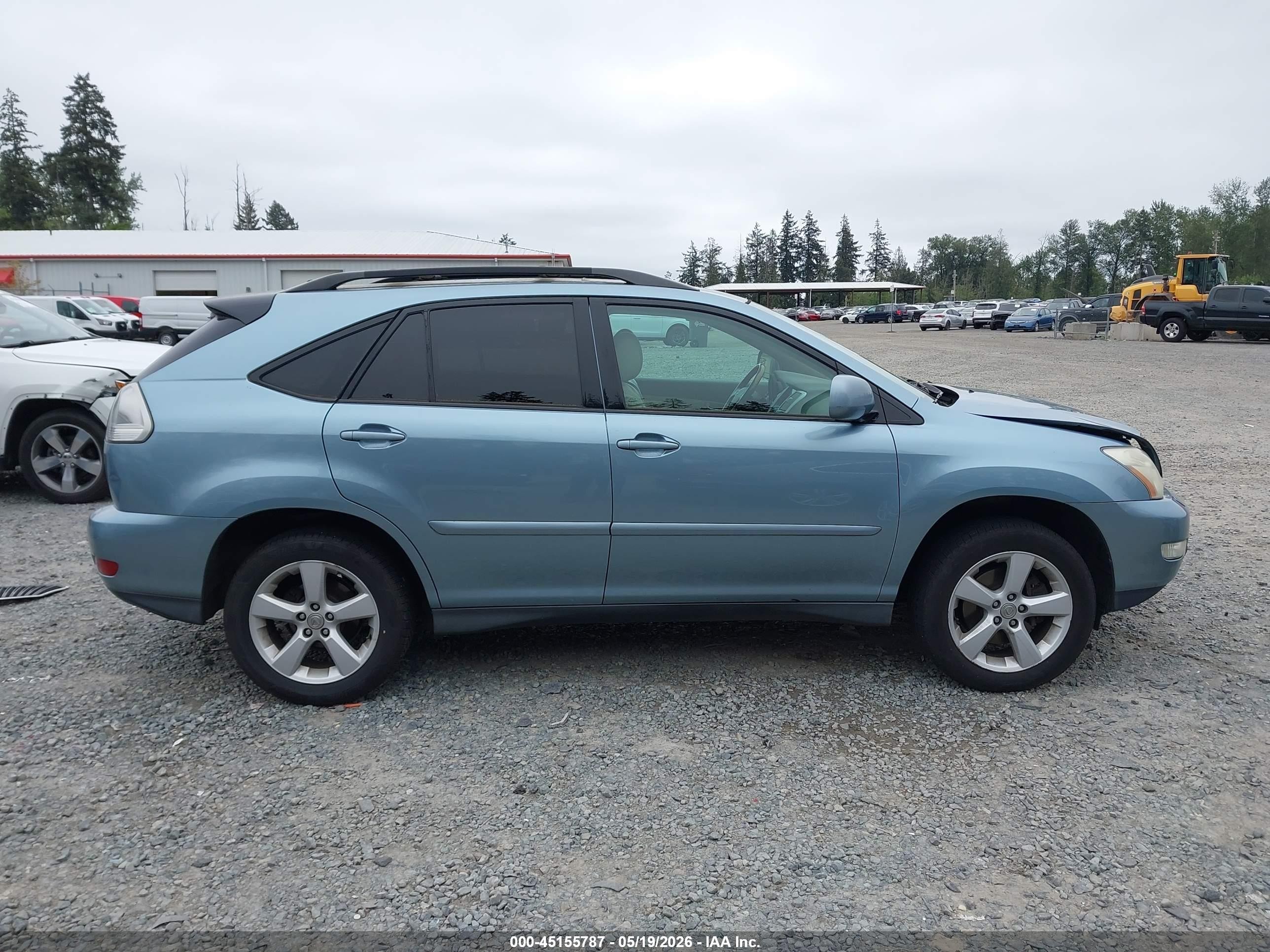 2005 Lexus Rx 330   Light Blue vin: 2T2HA31U05C077575