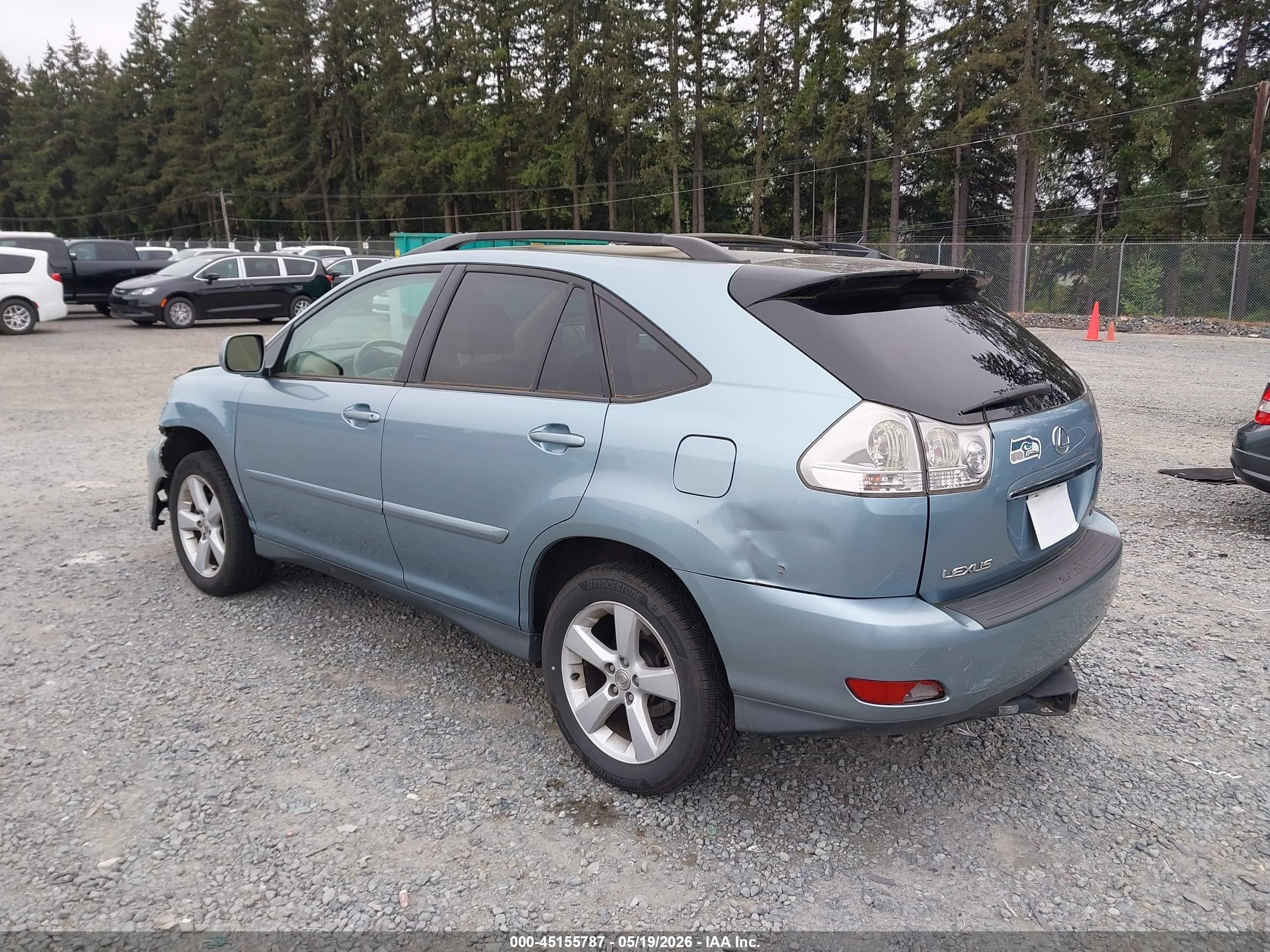 2005 Lexus Rx 330   Light Blue vin: 2T2HA31U05C077575