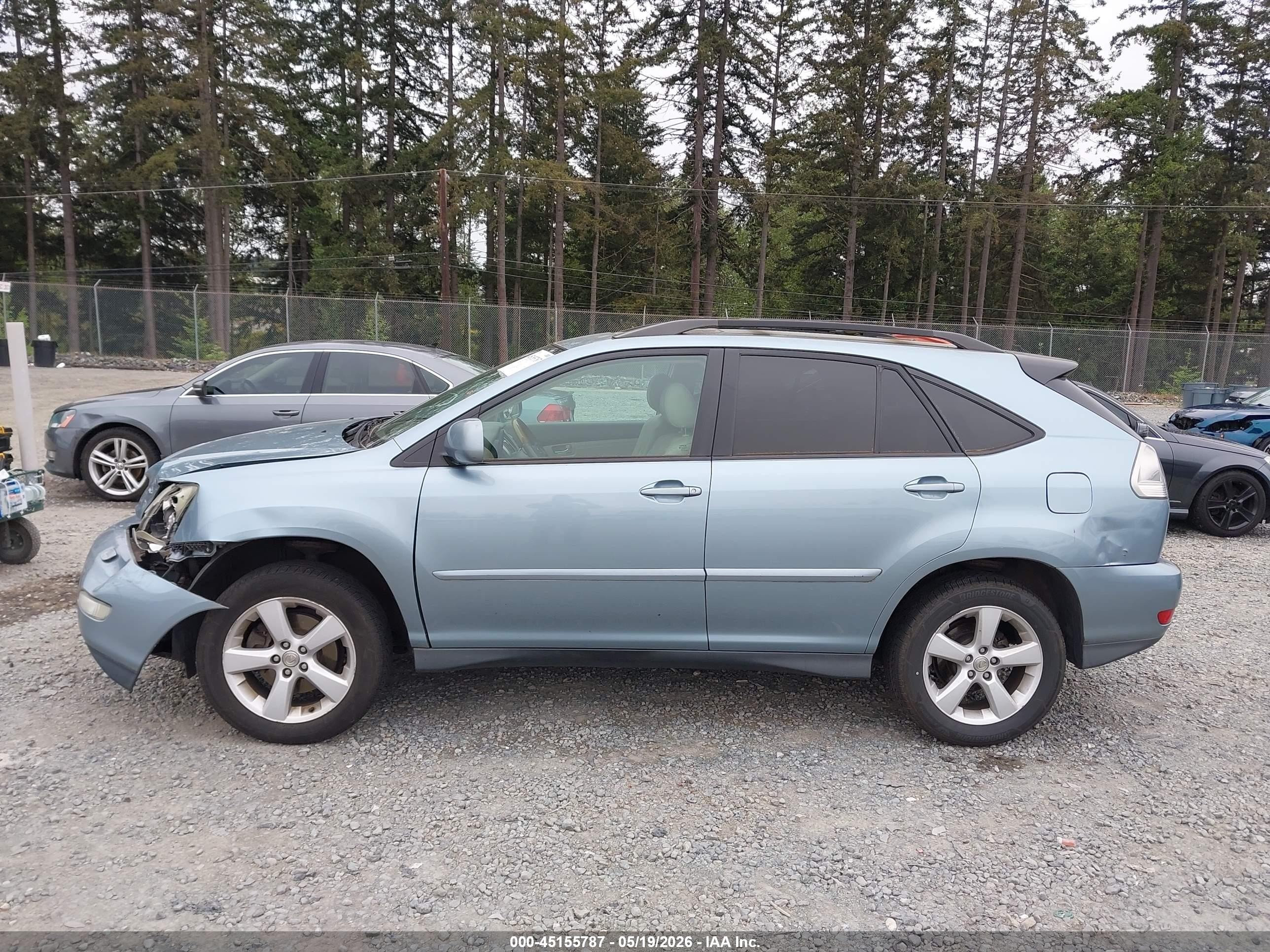 2005 Lexus Rx 330   Light Blue vin: 2T2HA31U05C077575
