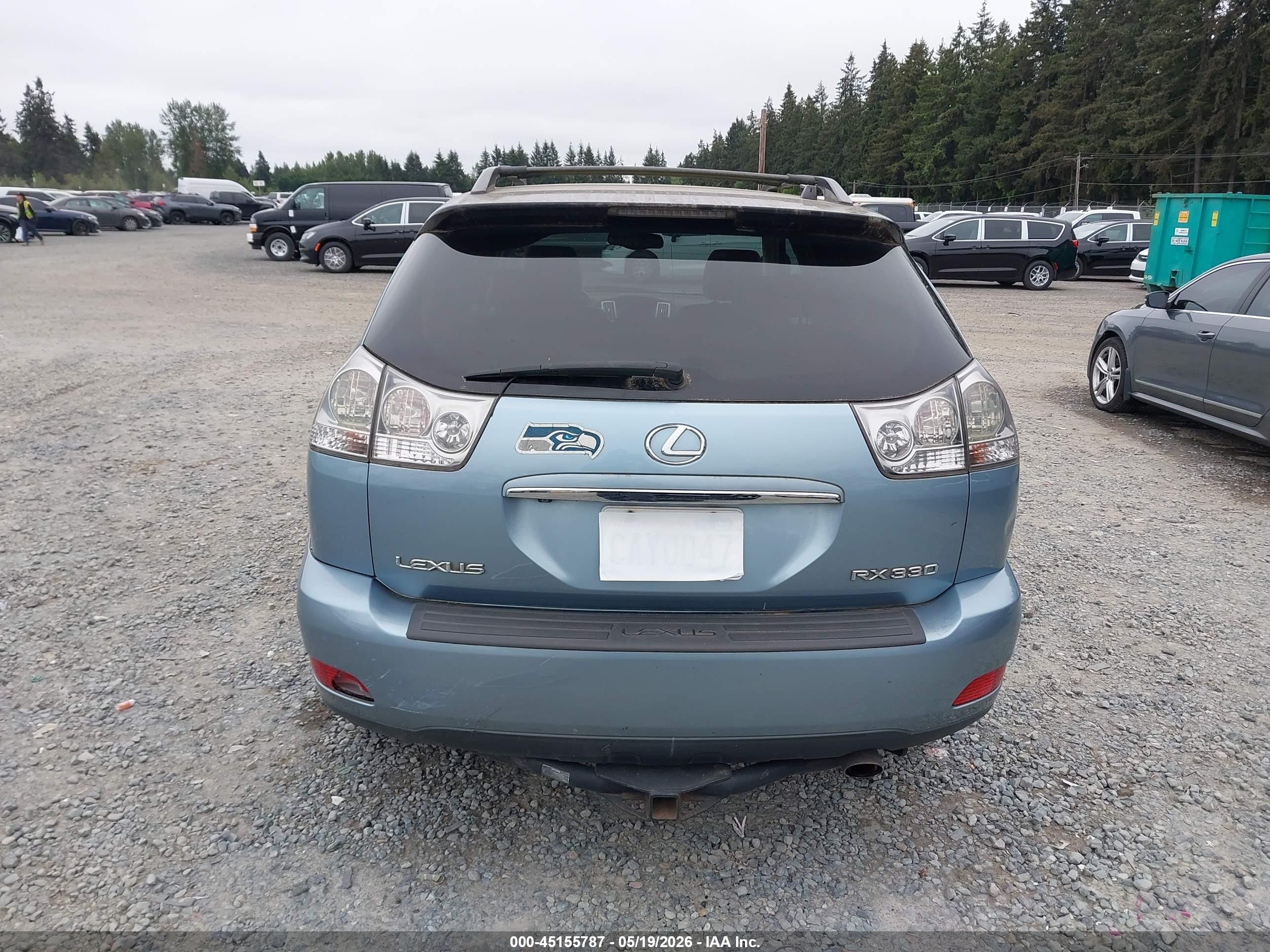 2005 Lexus Rx 330   Light Blue vin: 2T2HA31U05C077575