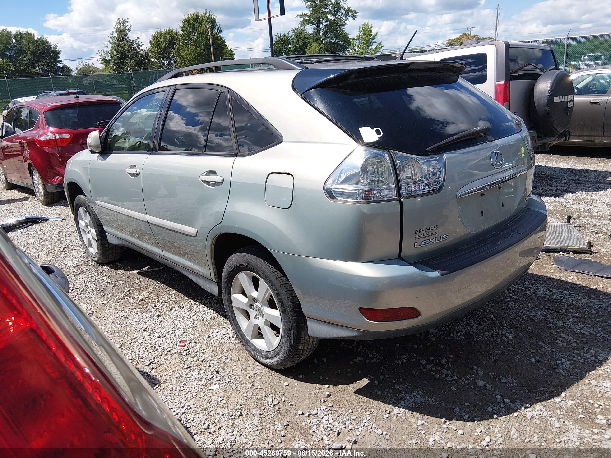 2005 Lexus Rx 330   Beige vin: 2T2HA31U05C085269