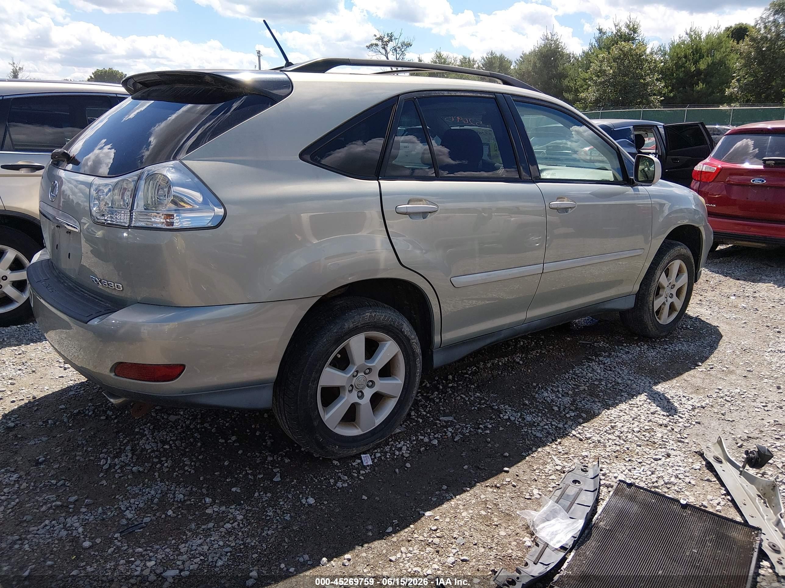 2005 Lexus Rx 330   Beige vin: 2T2HA31U05C085269