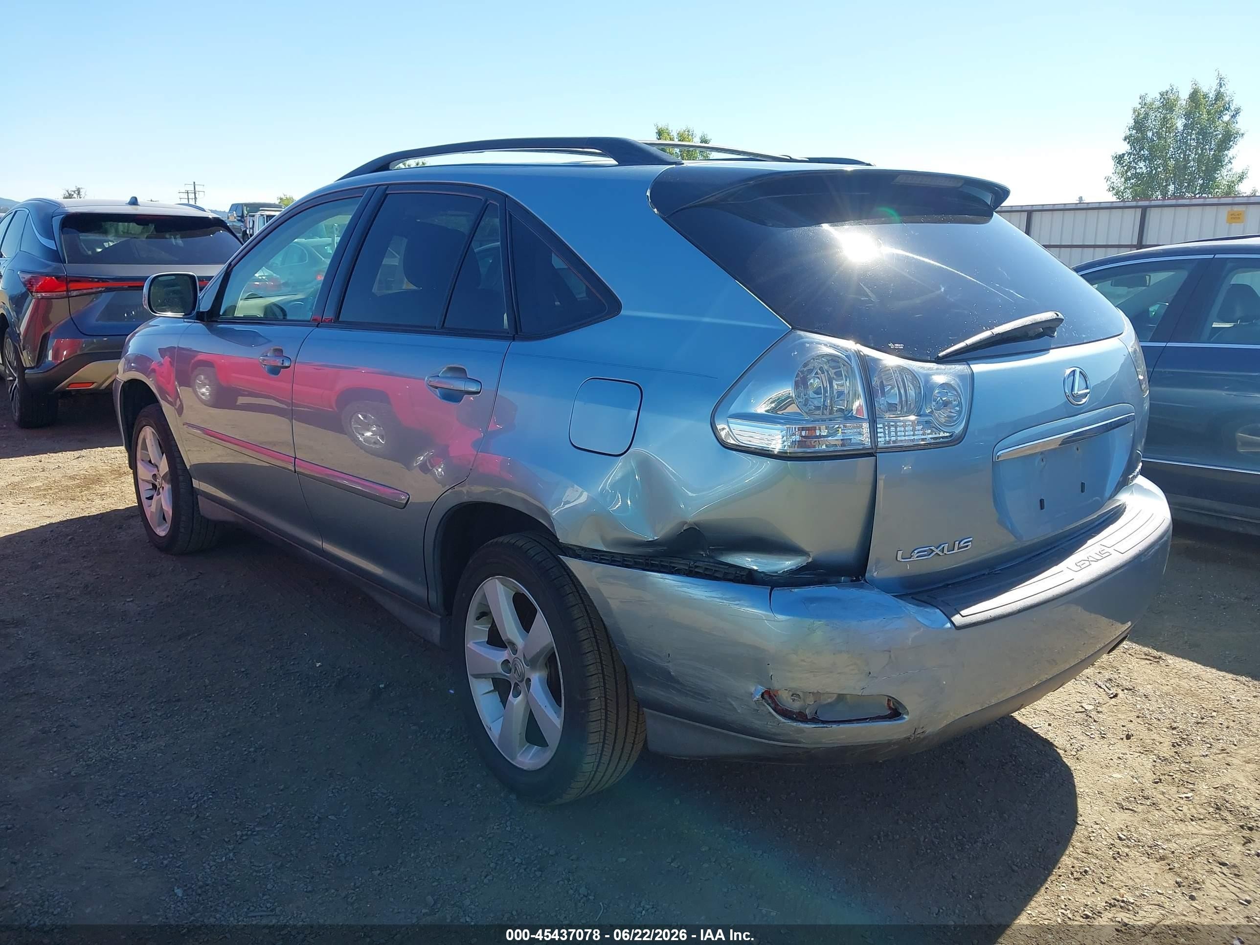 2006 Lexus Rx 330   Light Blue vin: 2T2HA31U06C089159