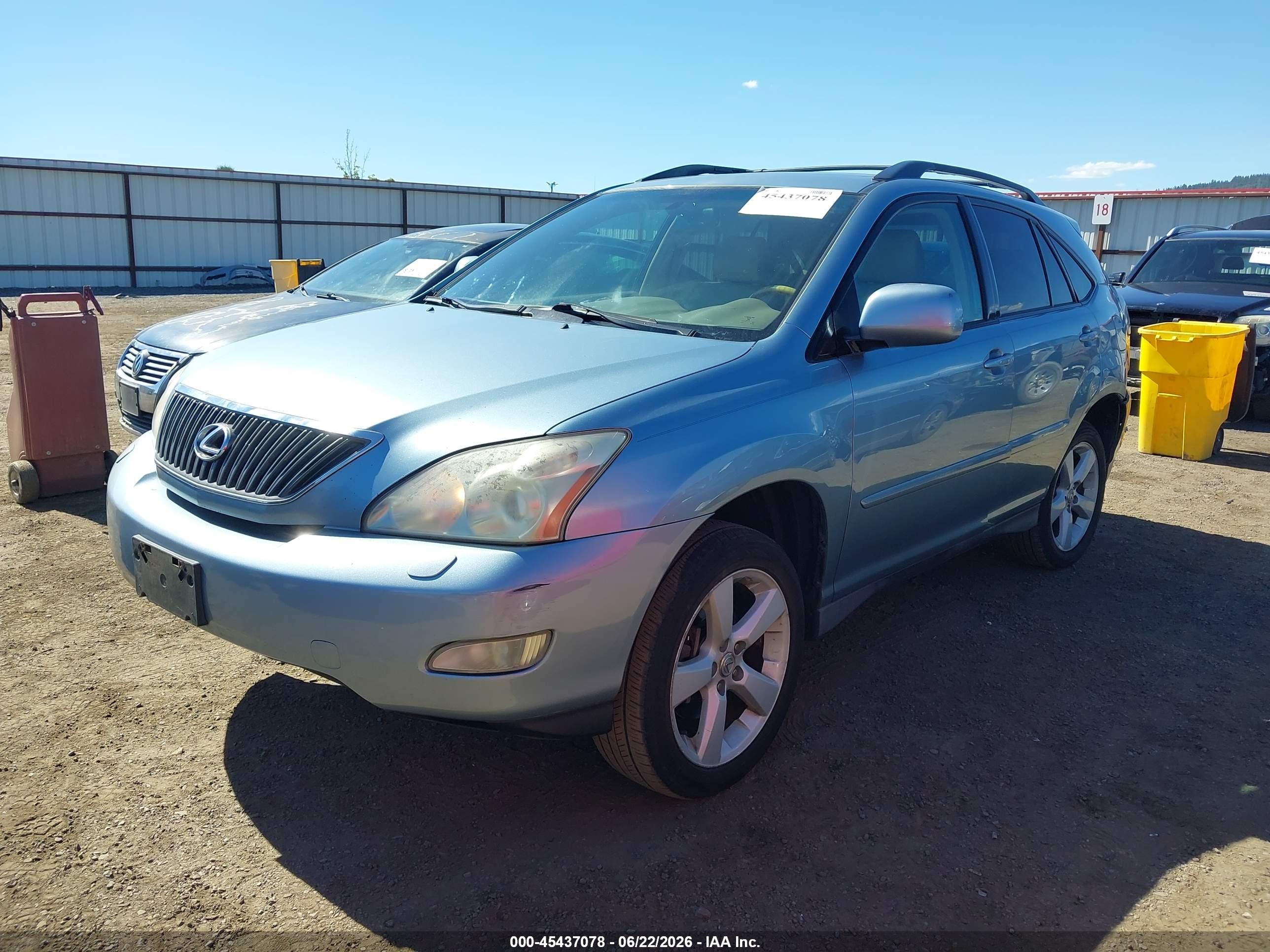 2006 Lexus Rx 330   Light Blue vin: 2T2HA31U06C089159