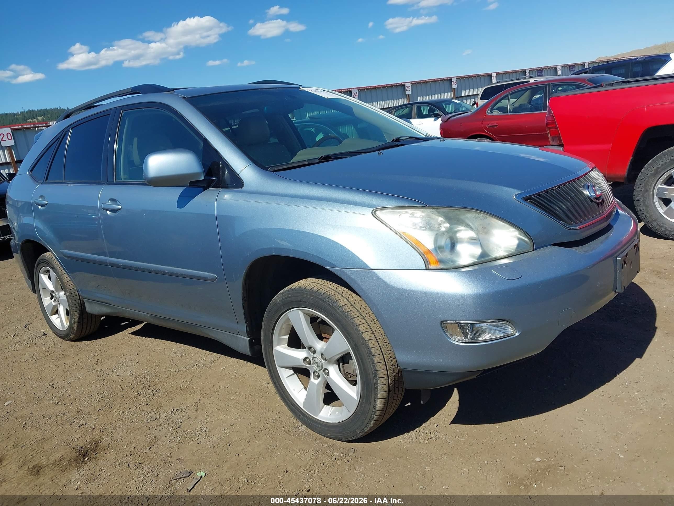 2006 Lexus Rx 330   Light Blue vin: 2T2HA31U06C089159