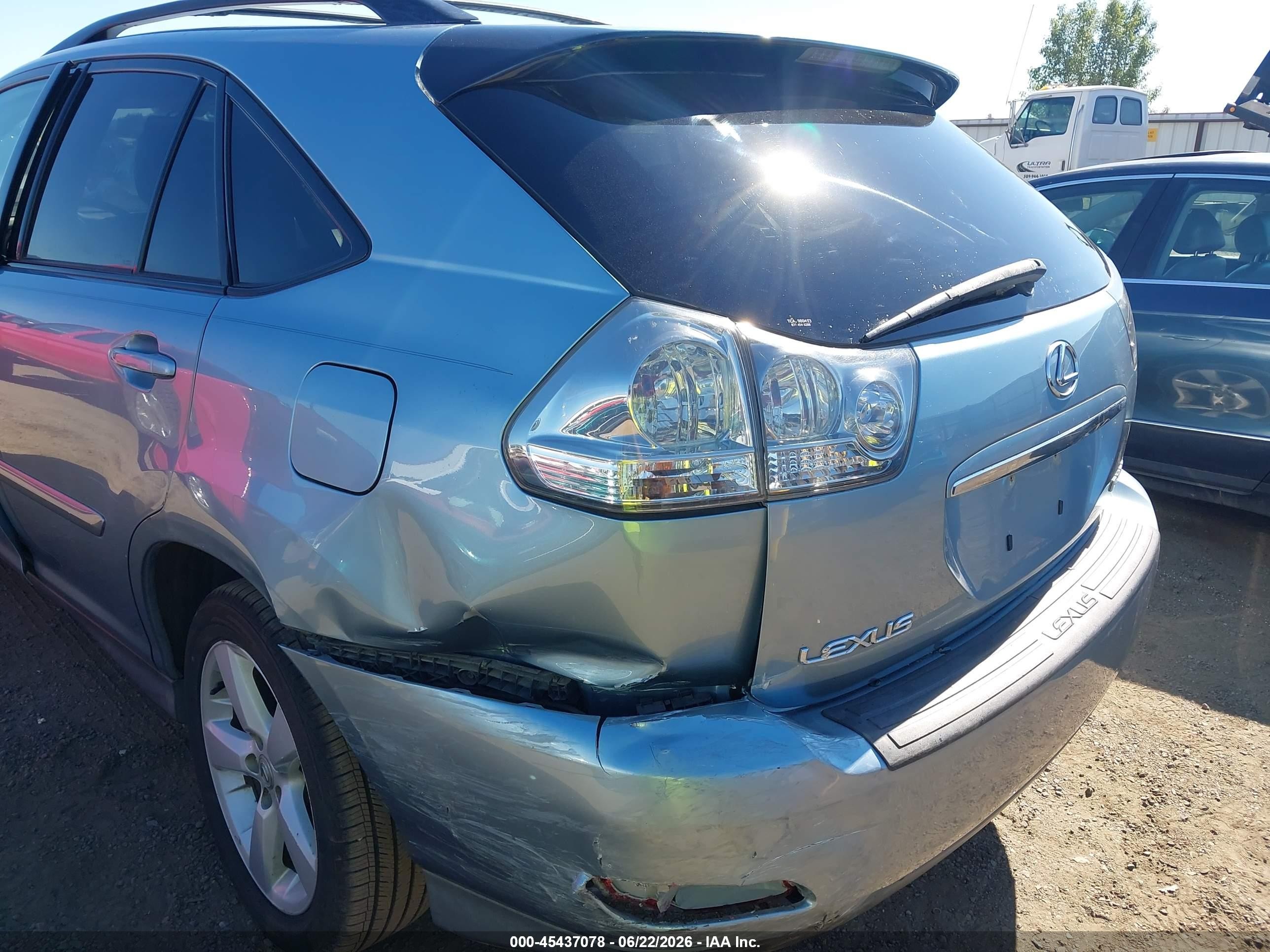 2006 Lexus Rx 330   Light Blue vin: 2T2HA31U06C089159