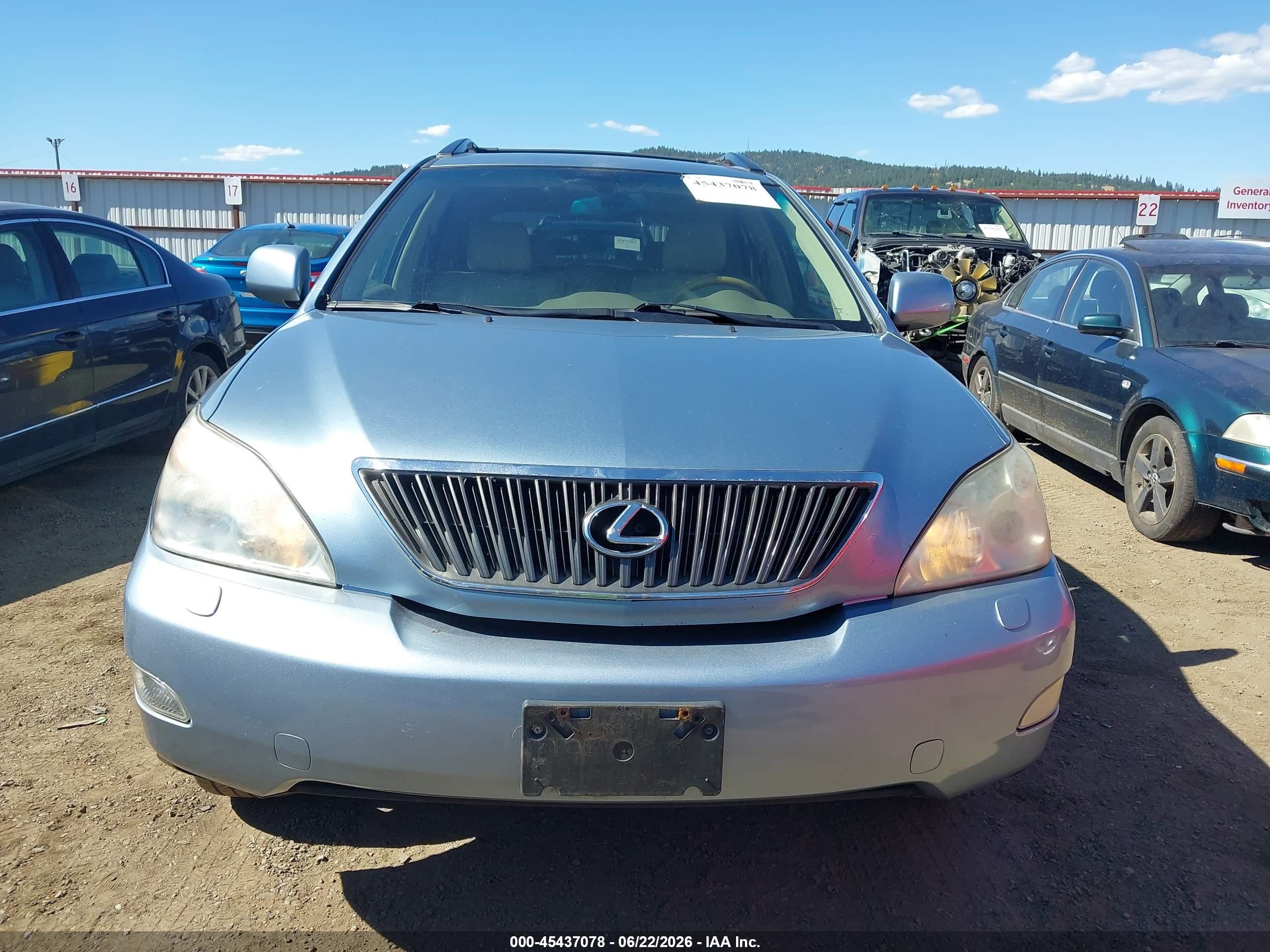 2006 Lexus Rx 330   Light Blue vin: 2T2HA31U06C089159
