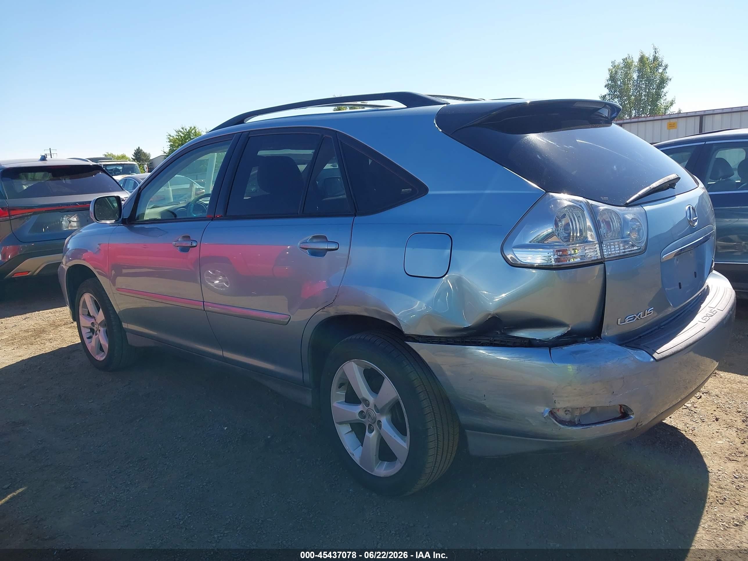 2006 Lexus Rx 330   Light Blue vin: 2T2HA31U06C089159