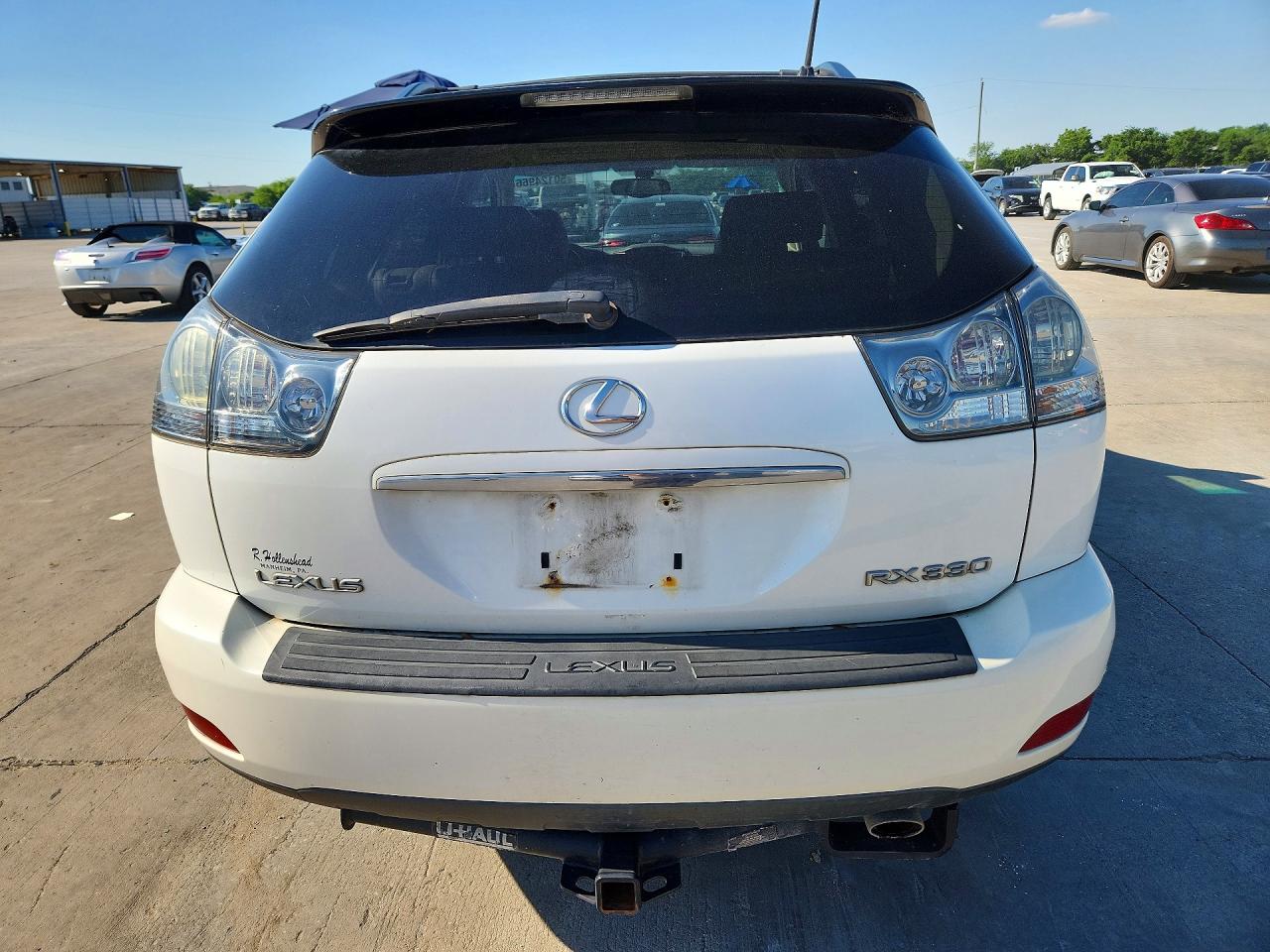 2006 Lexus Rx 330 White vin: 2T2HA31U06C089615