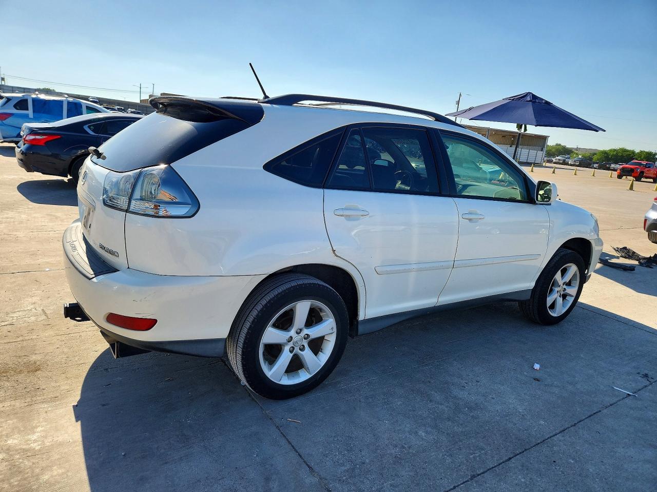 2006 Lexus Rx 330 White vin: 2T2HA31U06C089615