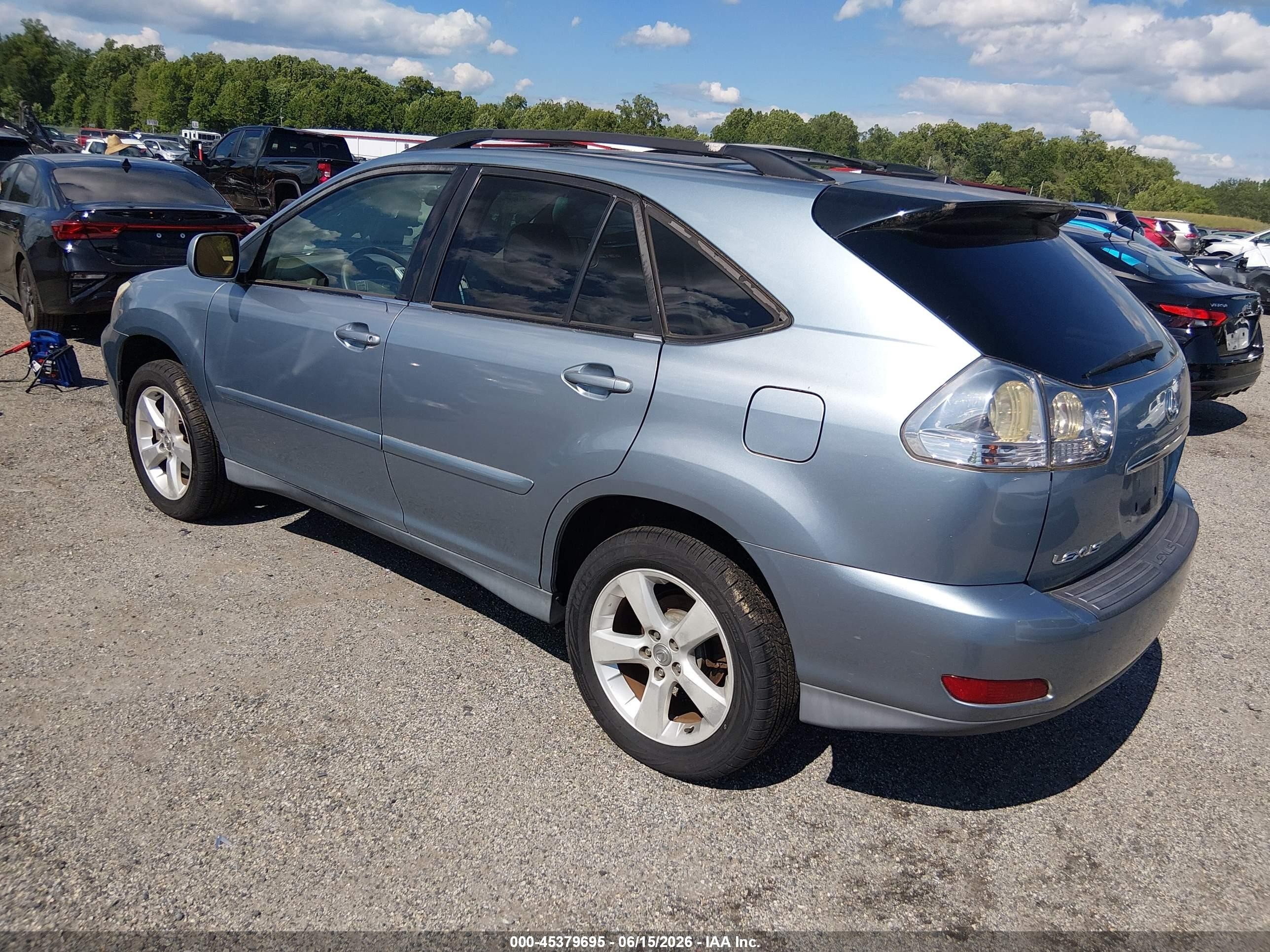 2006 Lexus Rx 330   Light Blue vin: 2T2HA31U06C098637