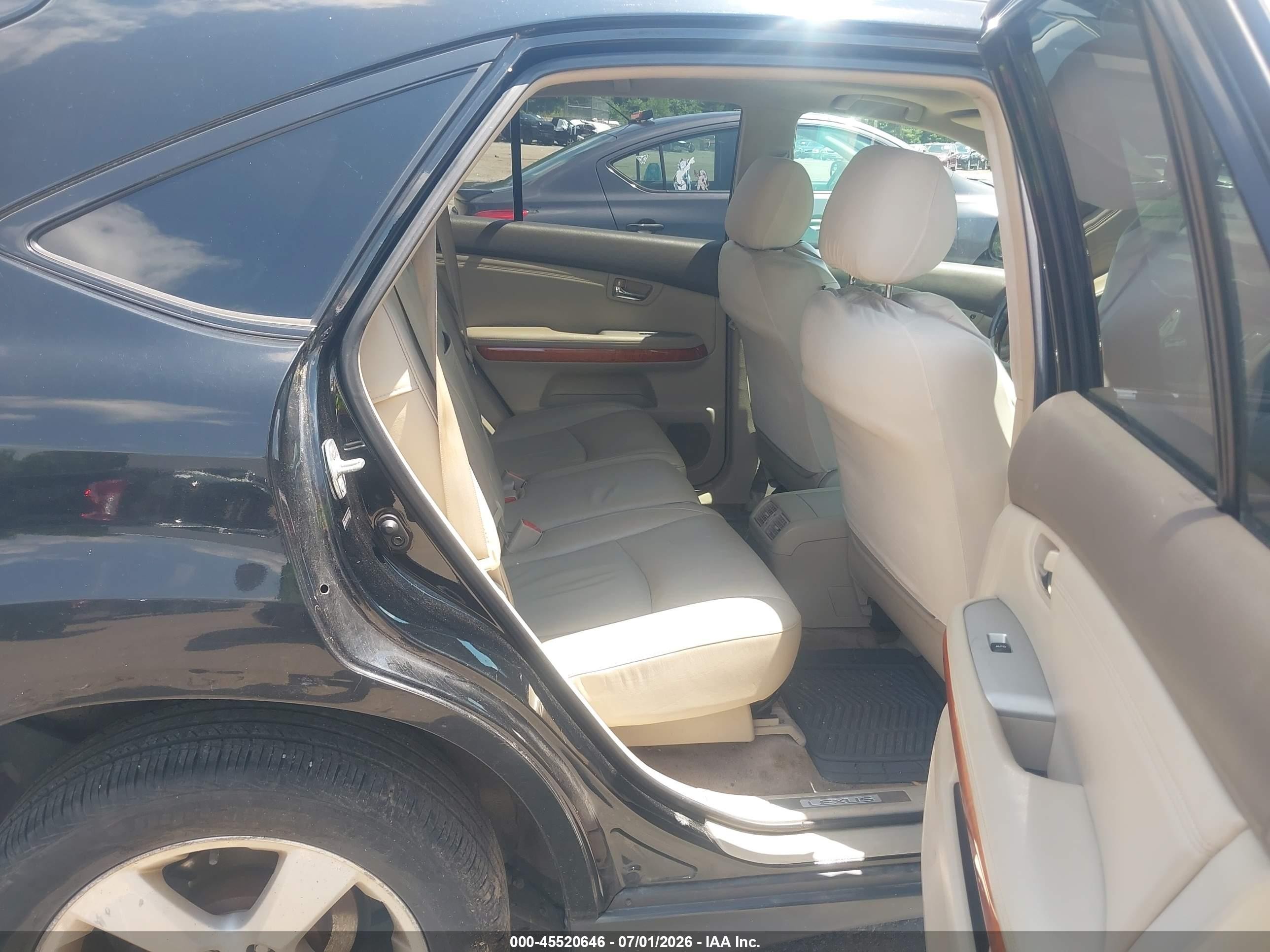 2005 Lexus Rx 330   Black vin: 2T2HA31U15C046125