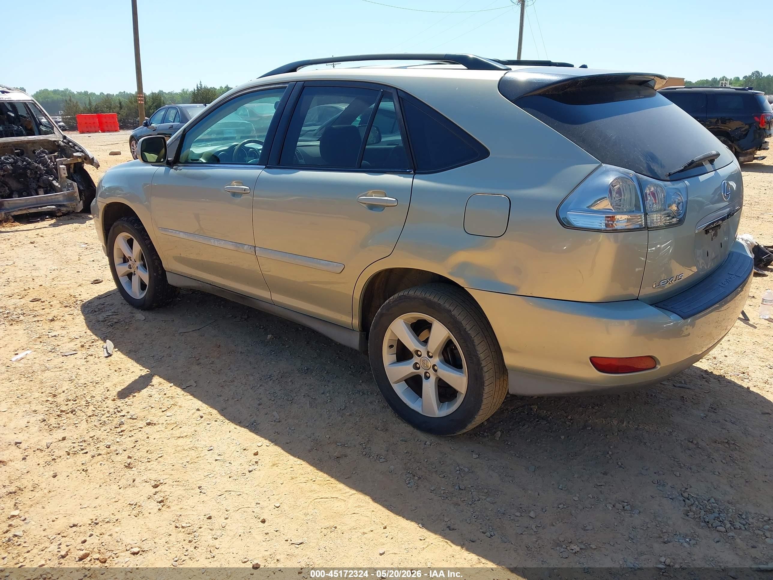 2005 Lexus Rx 330   Silver vin: 2T2HA31U15C071347