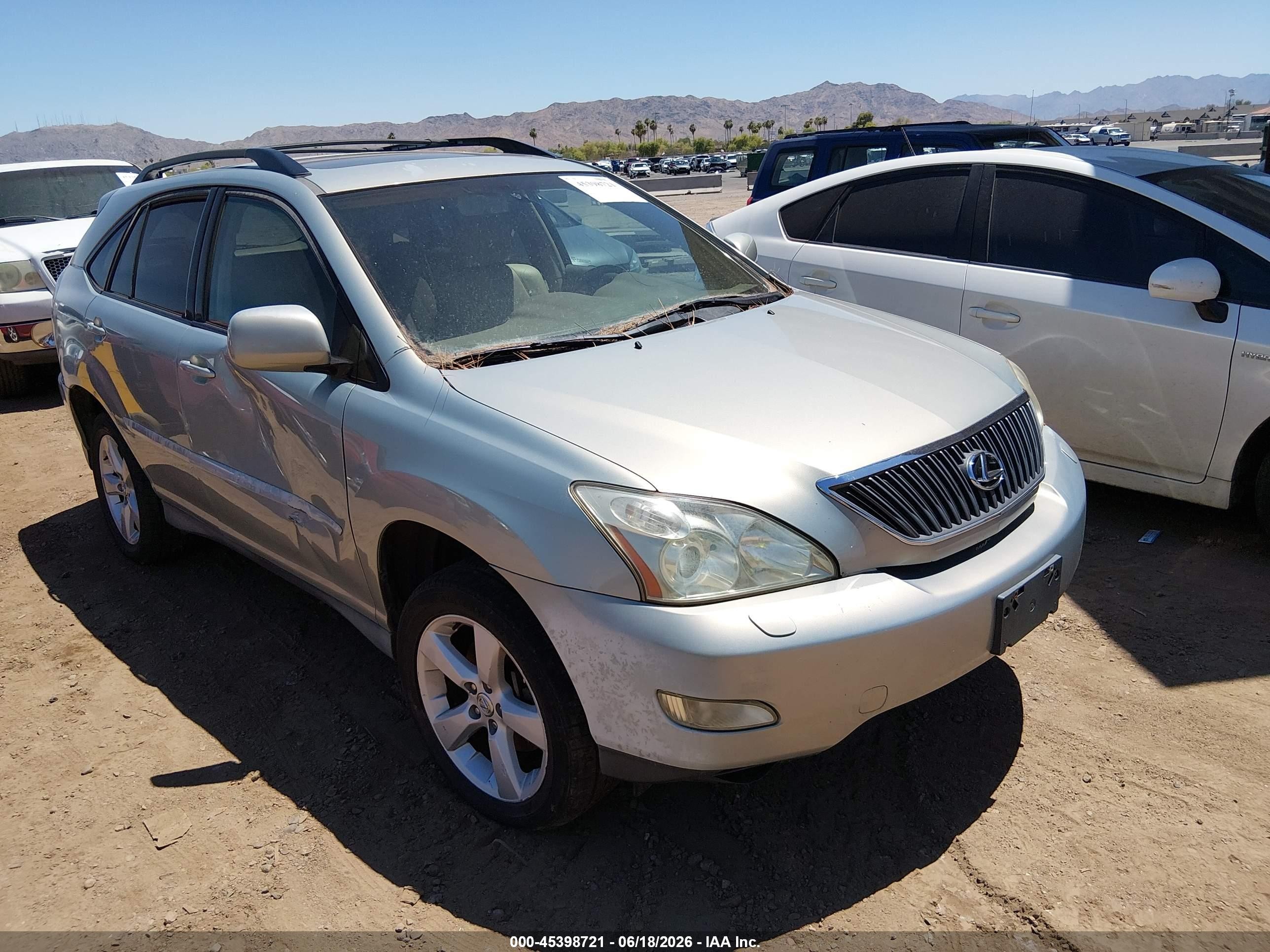 2005 Lexus Rx 330   Silver vin: 2T2HA31U15C078458
