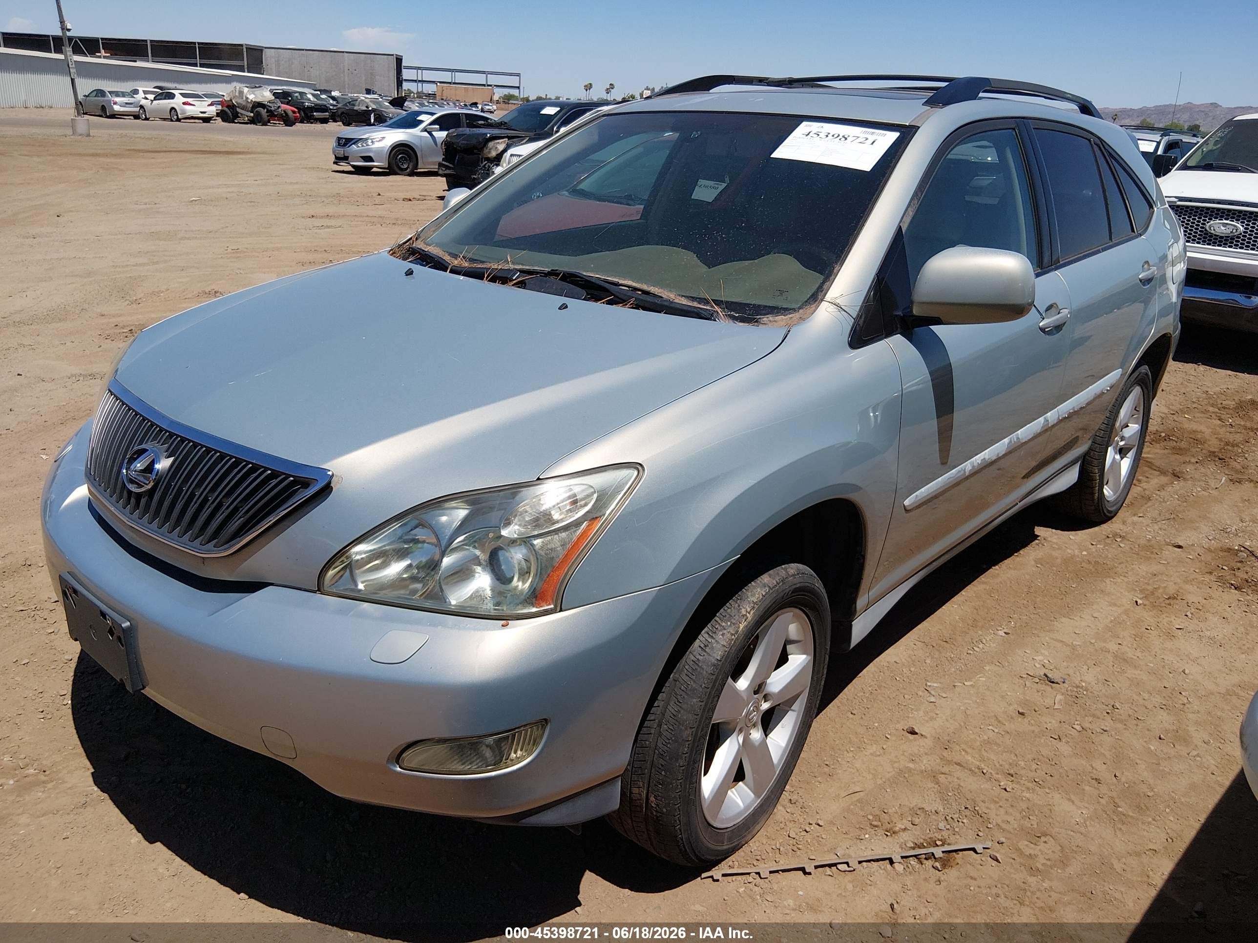 2005 Lexus Rx 330   Silver vin: 2T2HA31U15C078458
