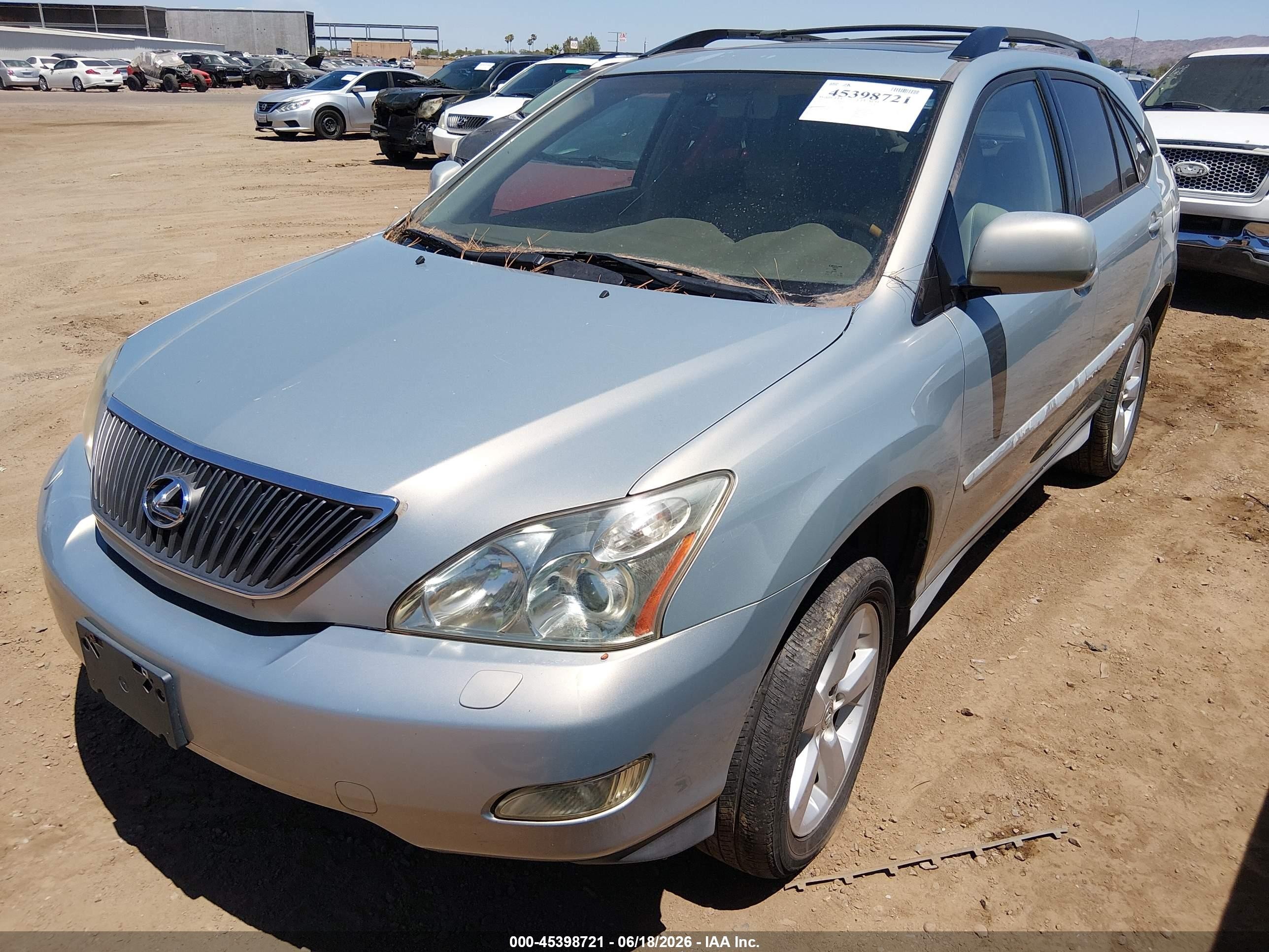 2005 Lexus Rx 330   Silver vin: 2T2HA31U15C078458