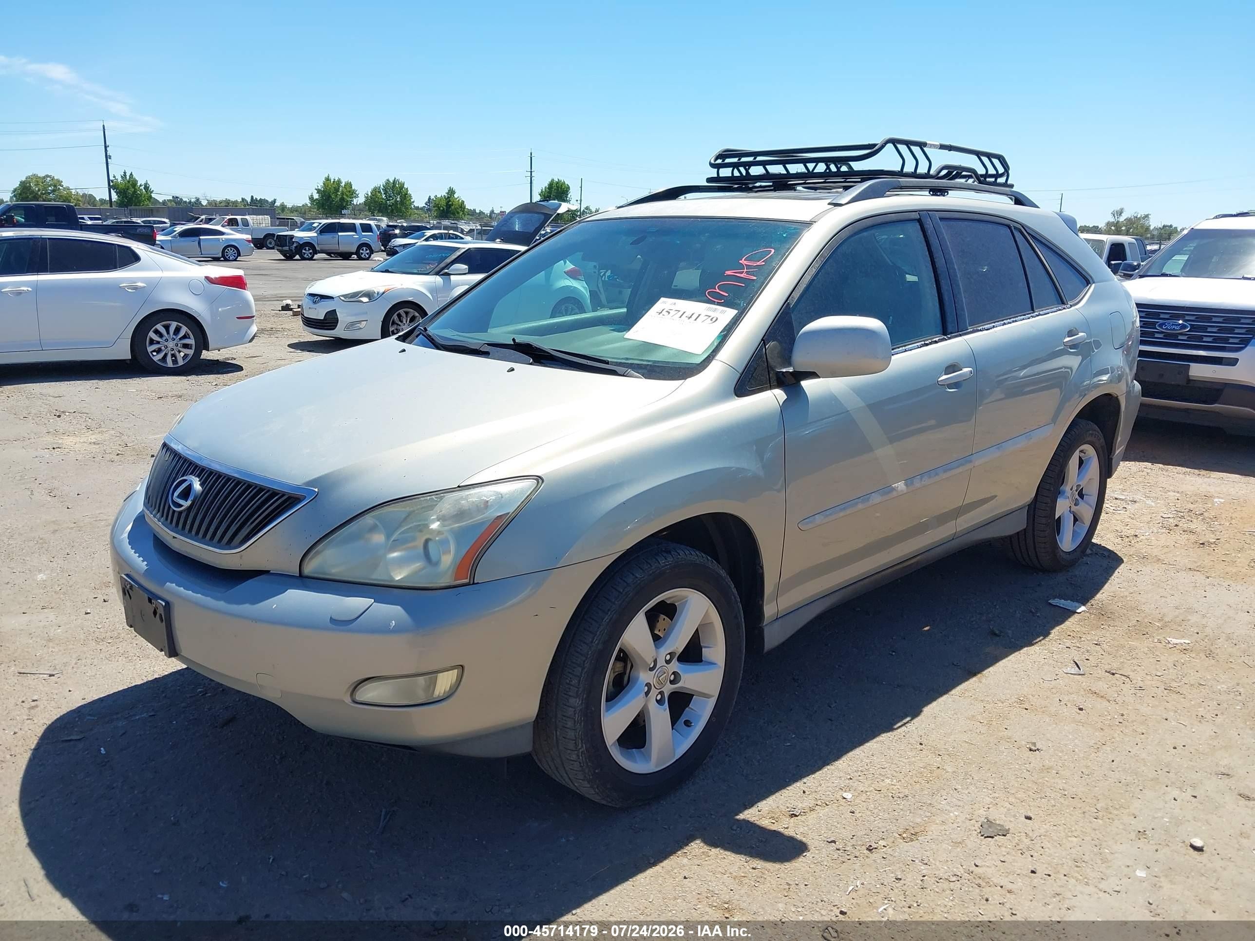 2005 Lexus Rx 330   Blue vin: 2T2HA31U15C081277