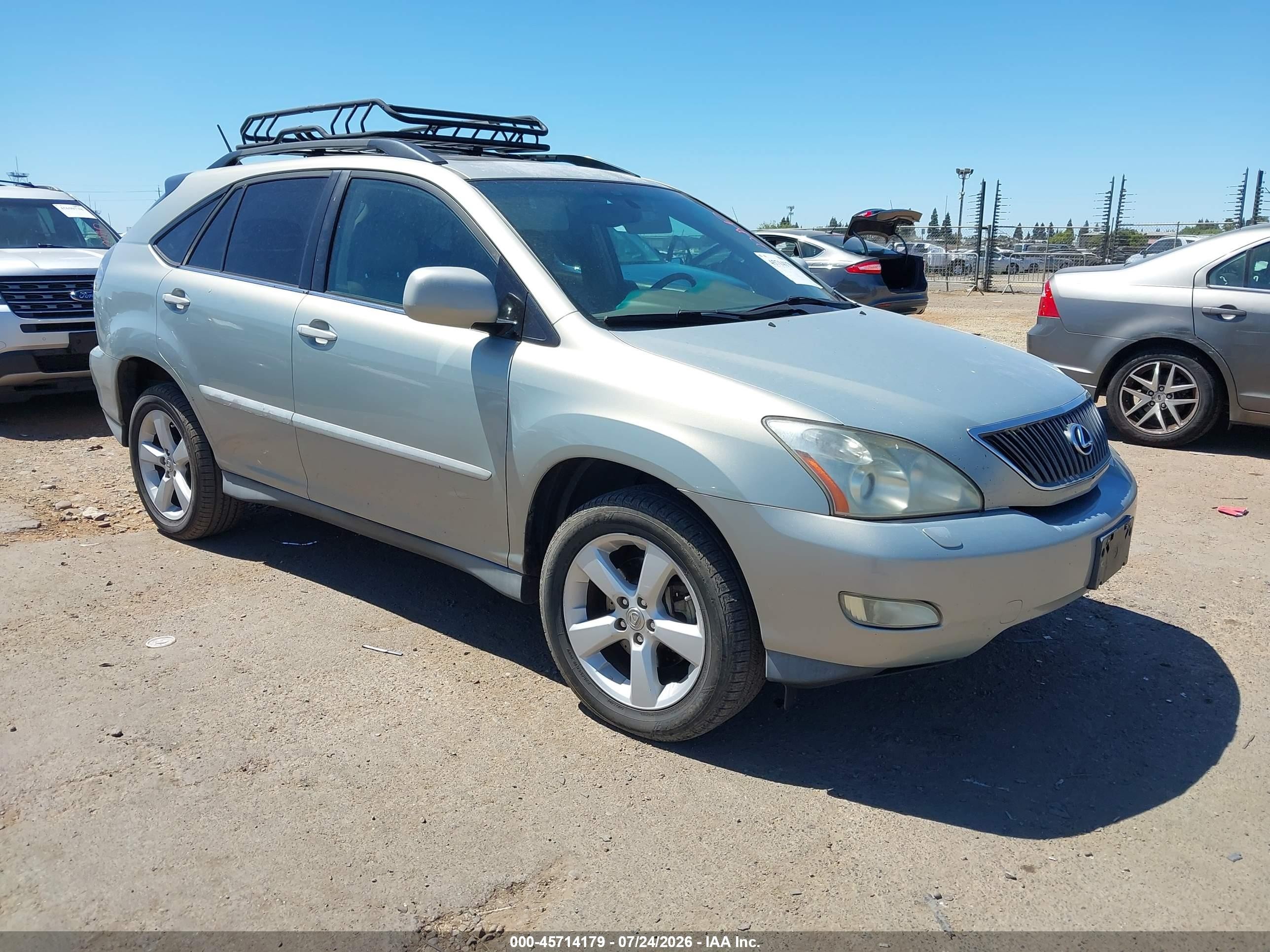 2005 Lexus Rx 330   Blue vin: 2T2HA31U15C081277