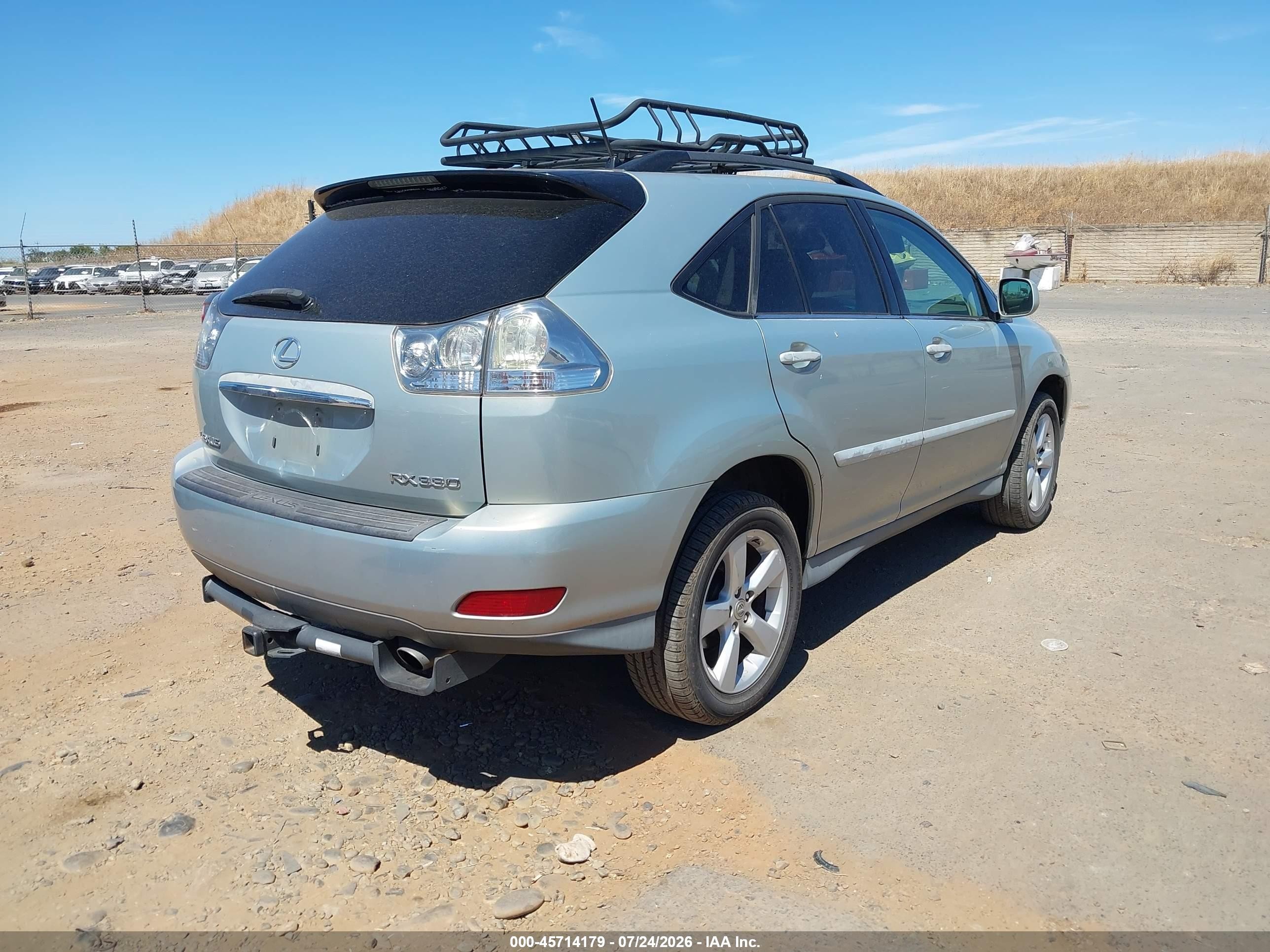 2005 Lexus Rx 330   Blue vin: 2T2HA31U15C081277
