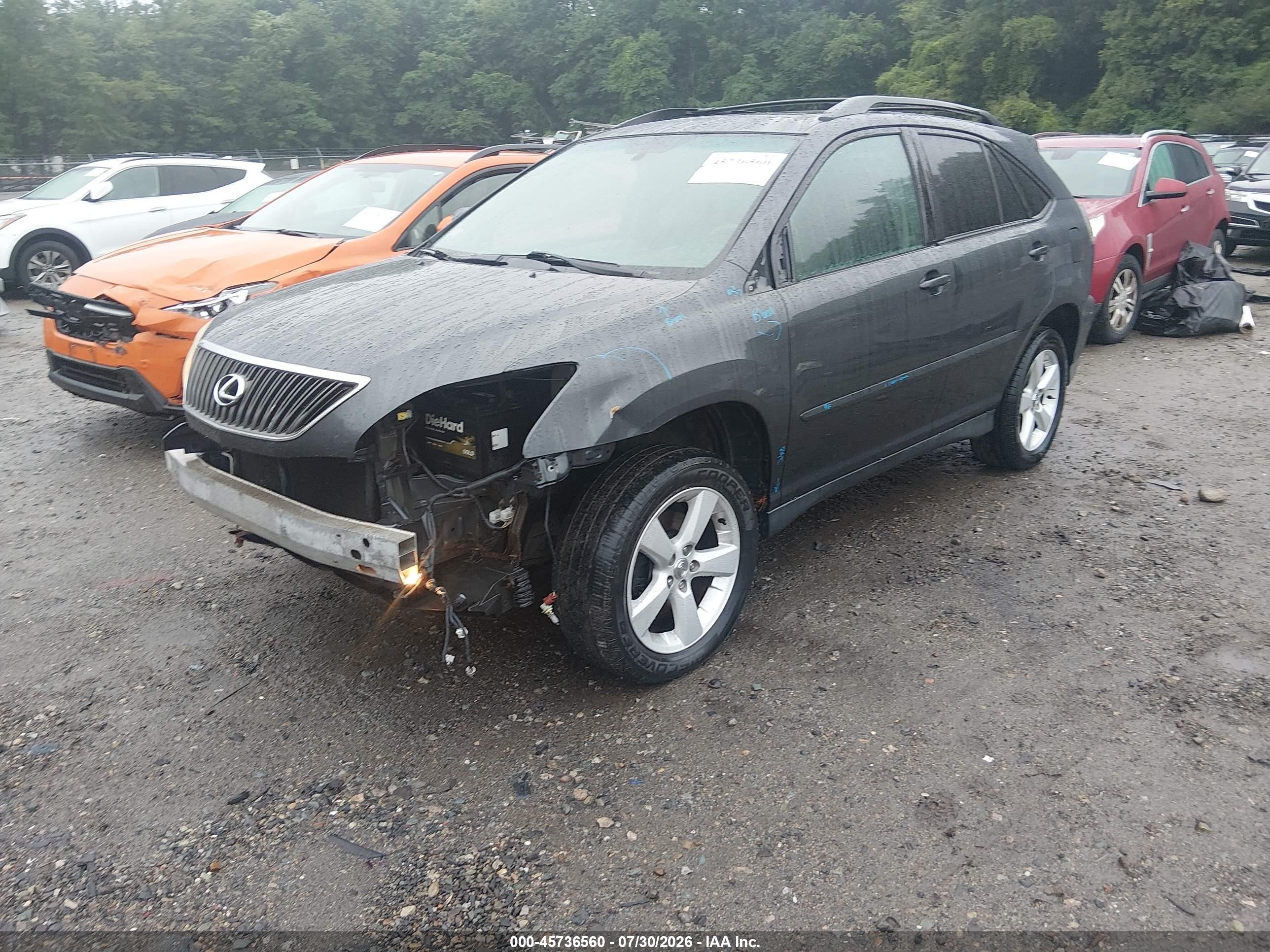 2004 Lexus Rx 330   Gray vin: 2T2HA31U24C007140