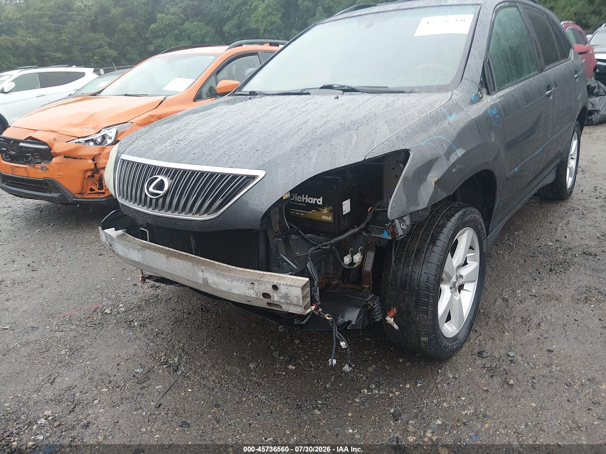 2004 Lexus Rx 330   Gray vin: 2T2HA31U24C007140