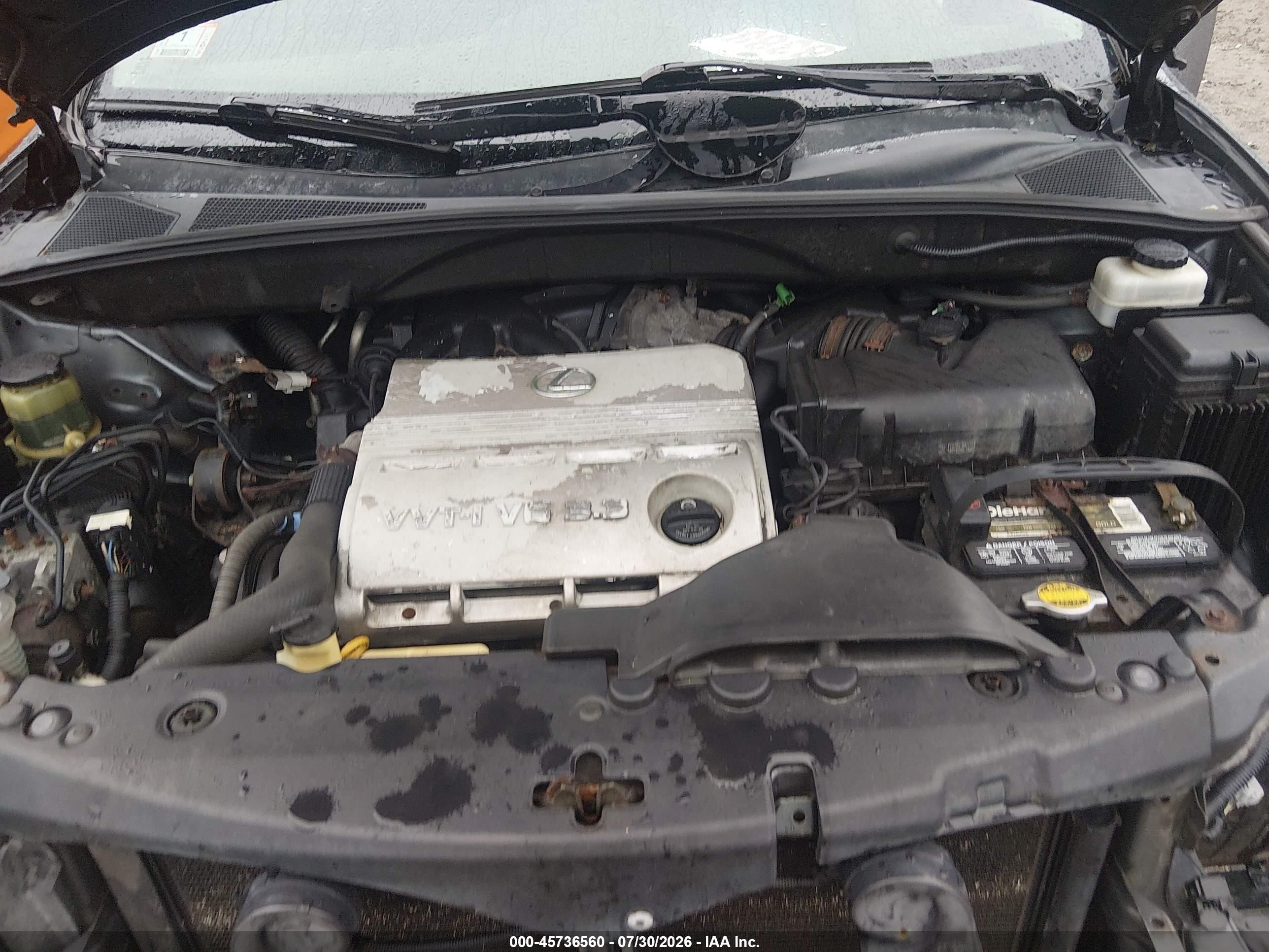 2004 Lexus Rx 330   Gray vin: 2T2HA31U24C007140