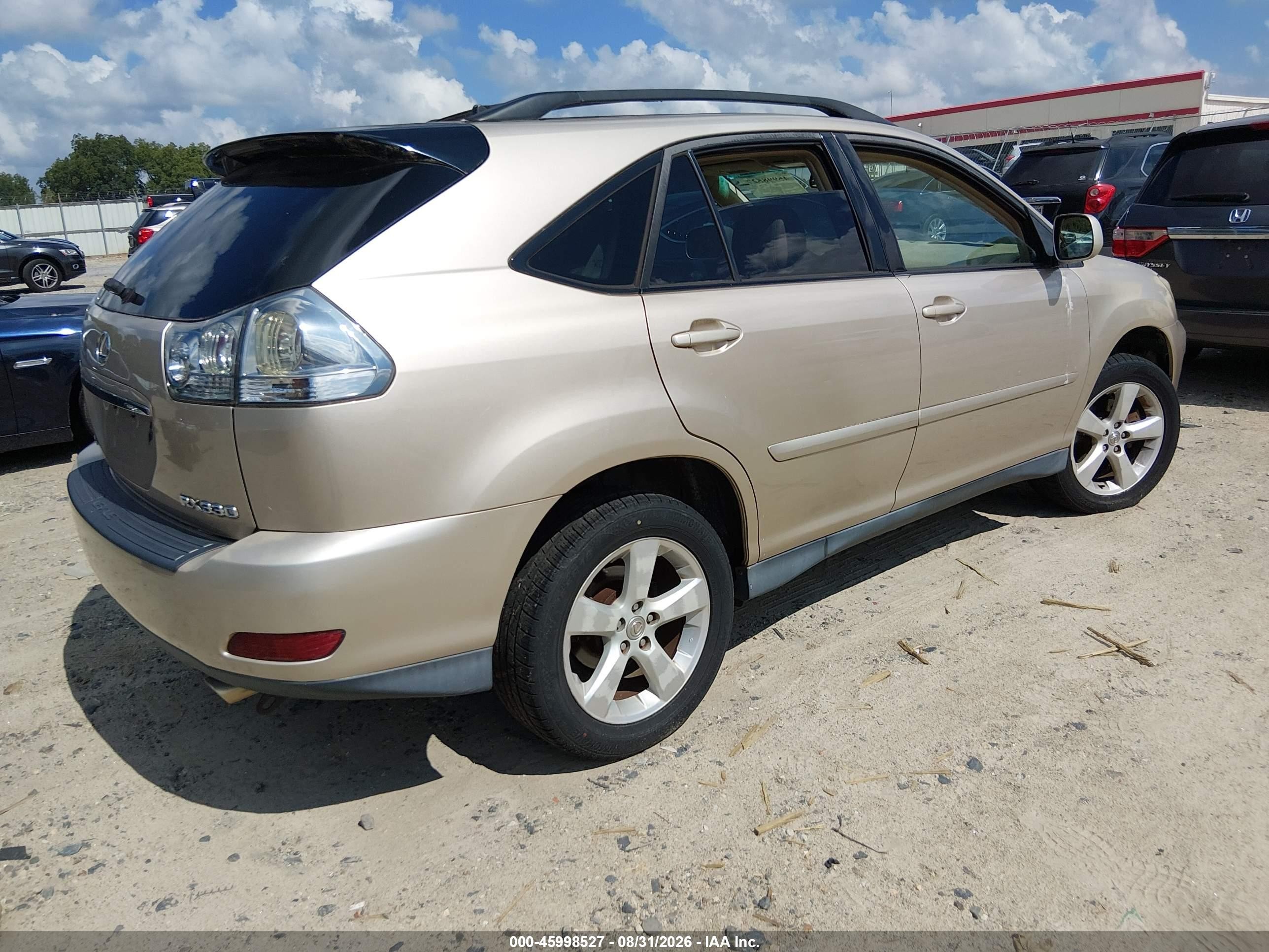 2004 Lexus Rx 330   Beige vin: 2T2HA31U24C018557