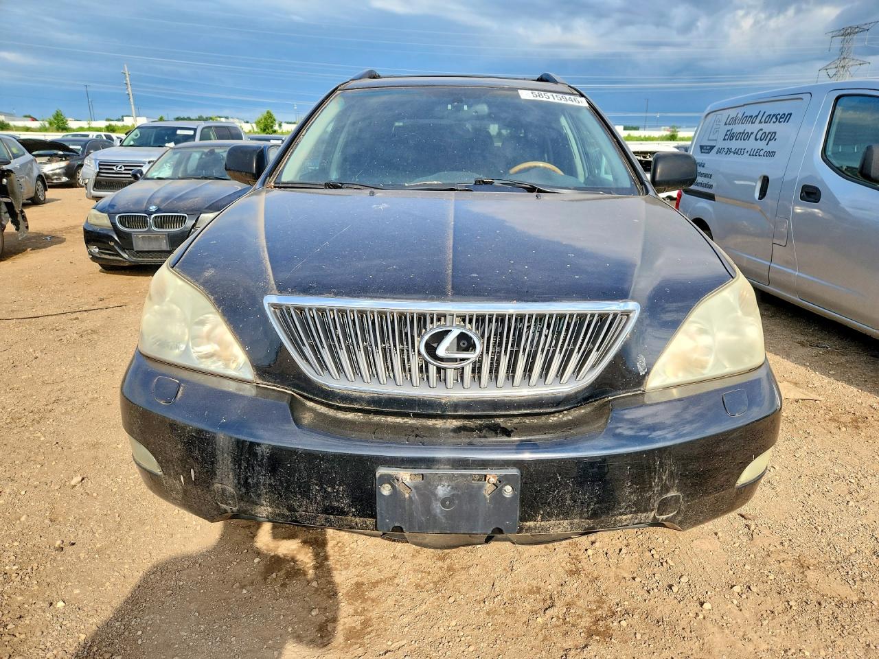 2004 Lexus Rx 330 Black vin: 2T2HA31U24C030546