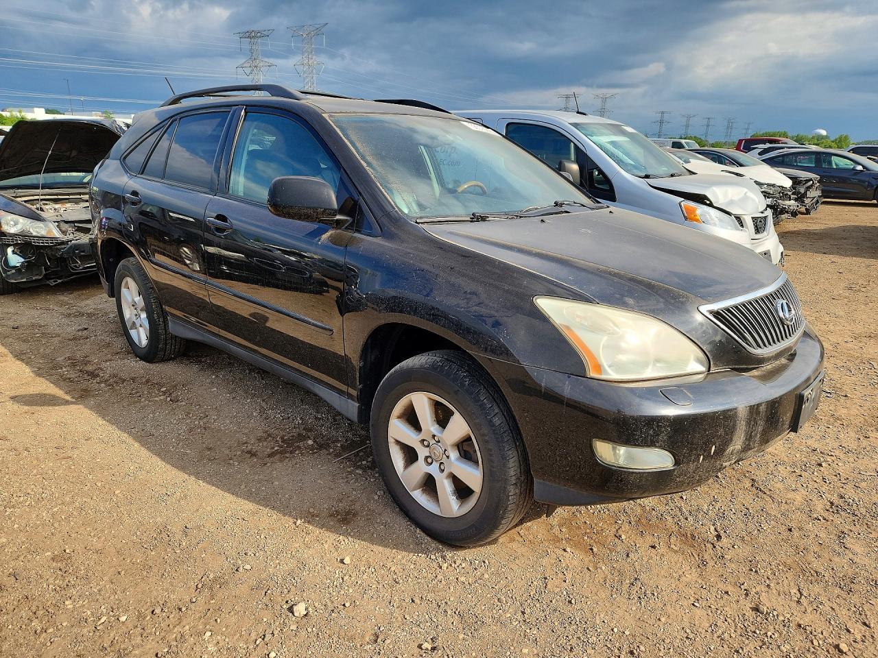 2004 Lexus Rx 330 Black vin: 2T2HA31U24C030546