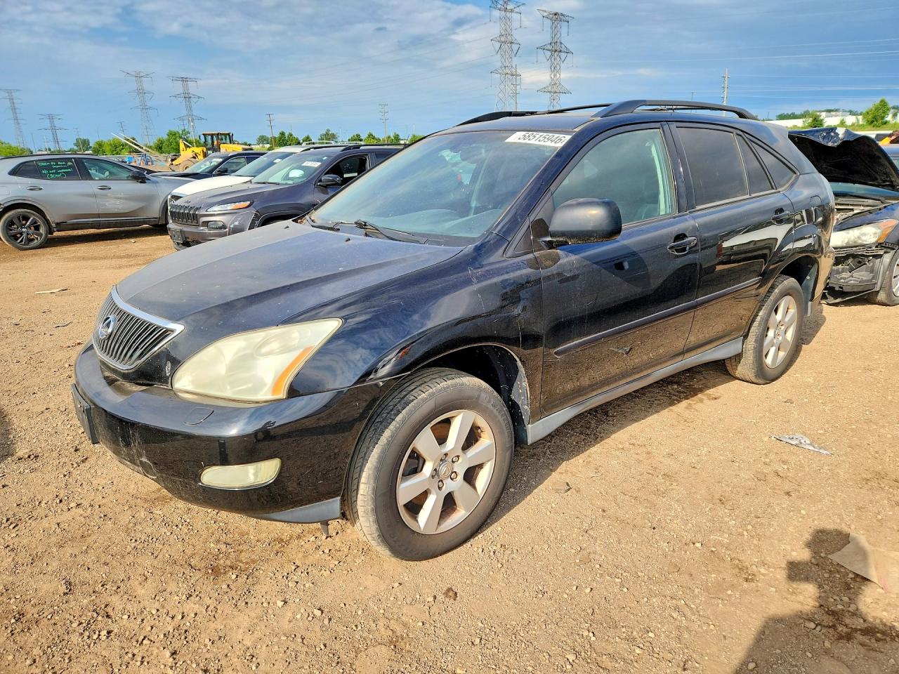 2004 Lexus Rx 330 Black vin: 2T2HA31U24C030546