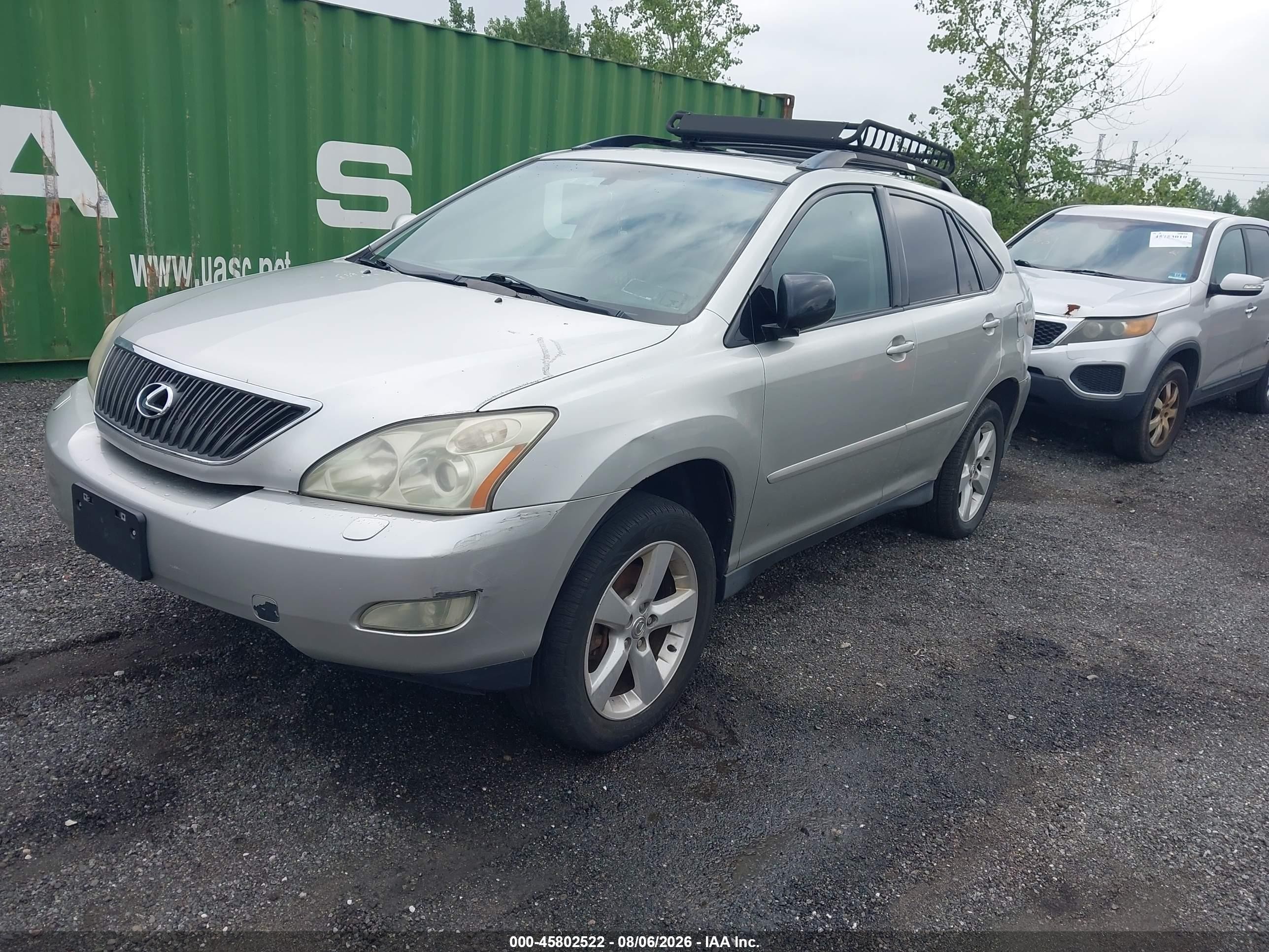 2004 Lexus Rx 330   Silver vin: 2T2HA31U24C035715