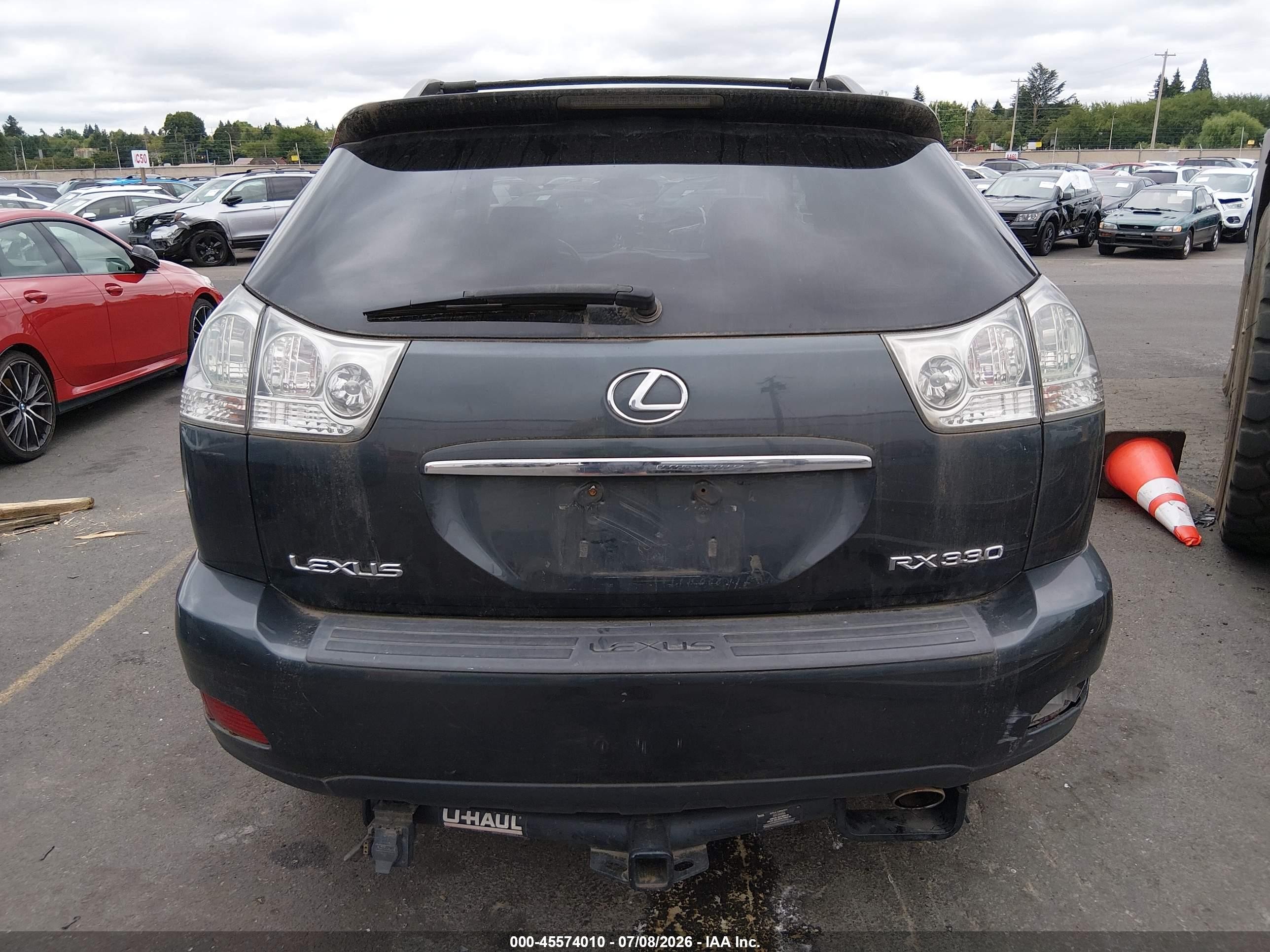 2005 Lexus Rx 330   Серый vin: 2T2HA31U25C048367