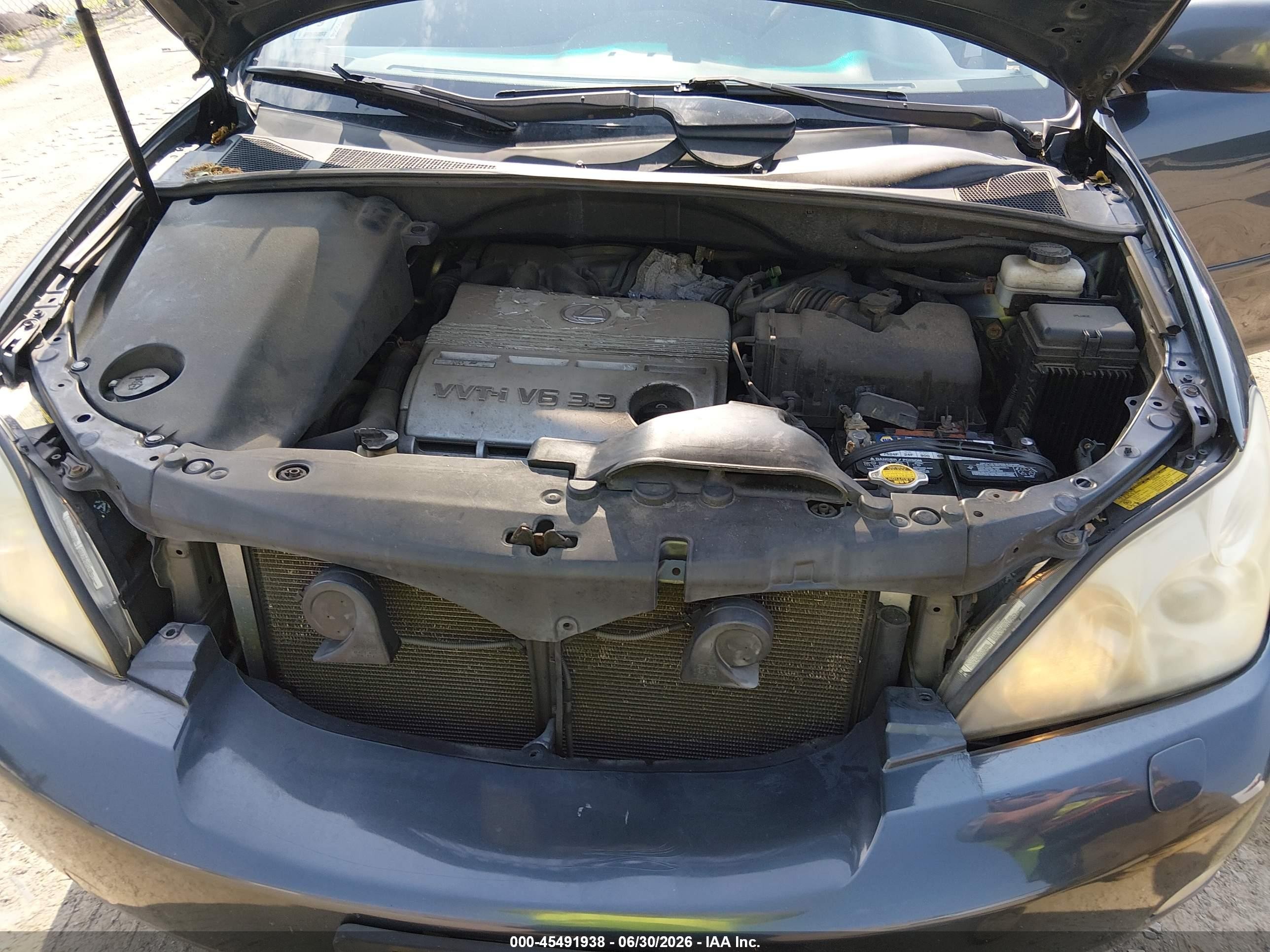 2005 Lexus Rx 330   Серый vin: 2T2HA31U25C055738