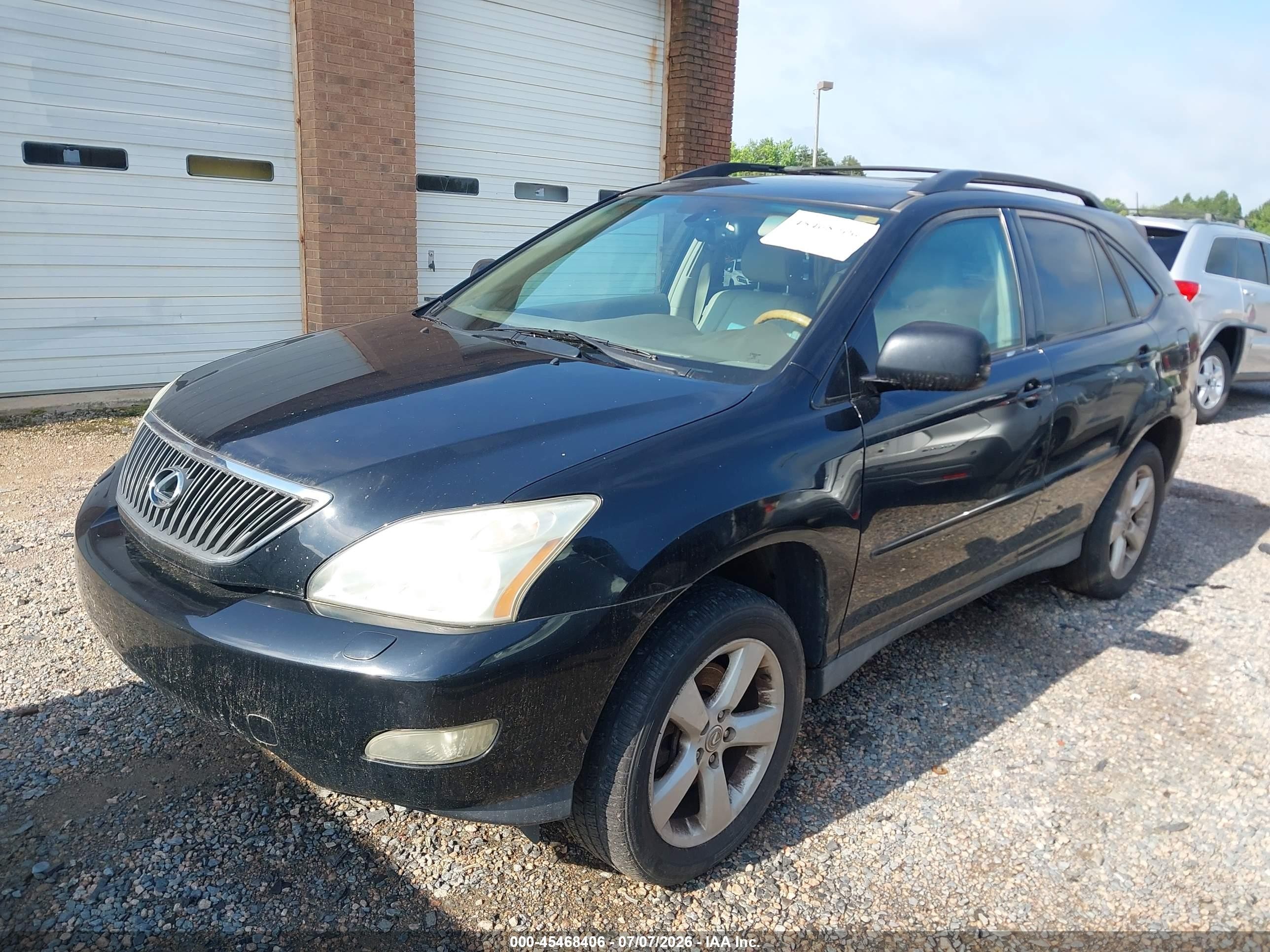 2005 Lexus Rx 330   Black vin: 2T2HA31U25C067467