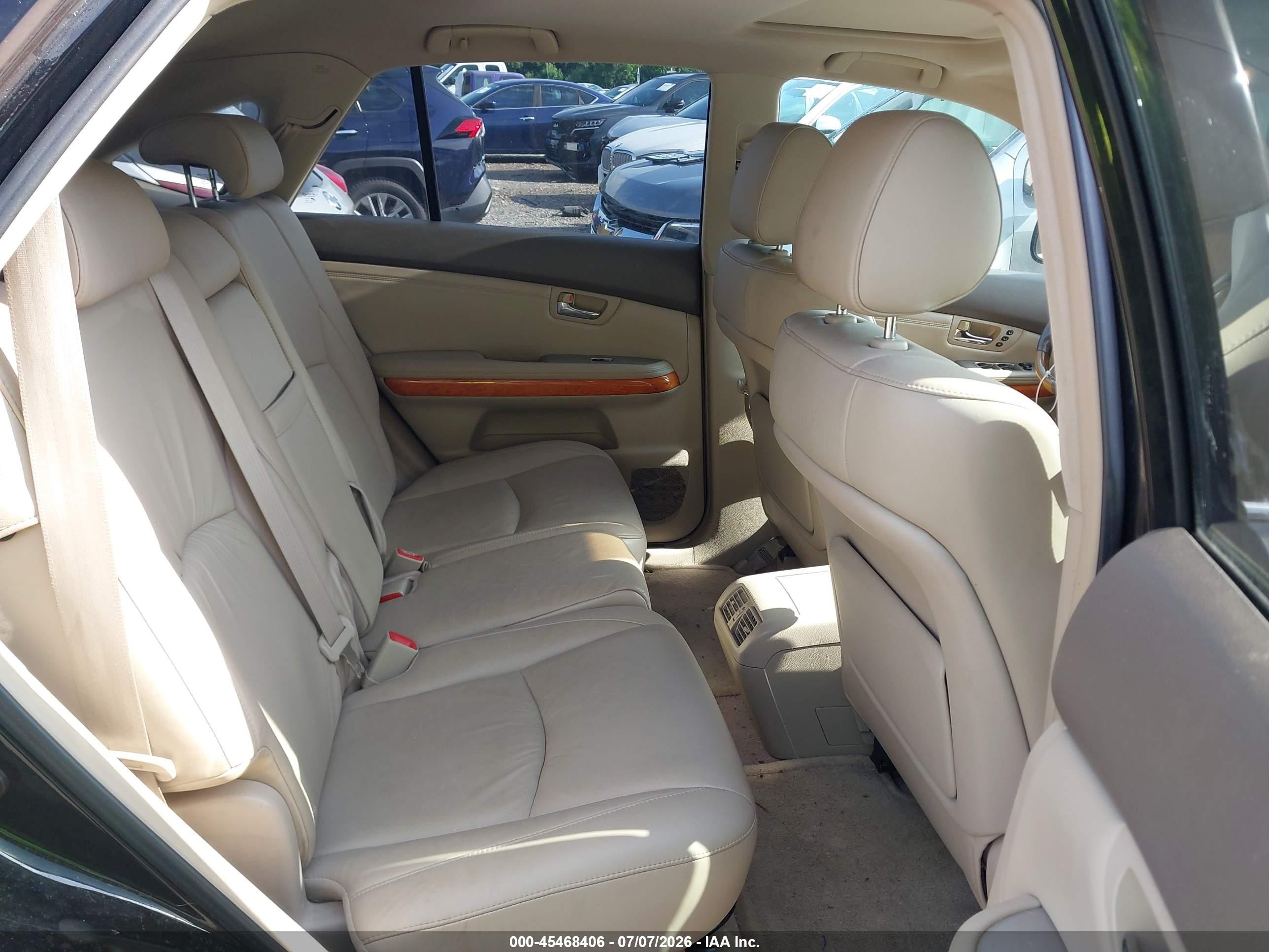 2005 Lexus Rx 330   Black vin: 2T2HA31U25C067467