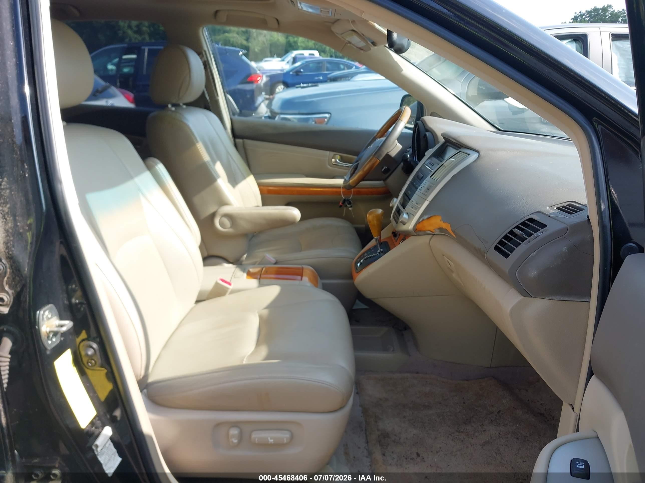 2005 Lexus Rx 330   Black vin: 2T2HA31U25C067467
