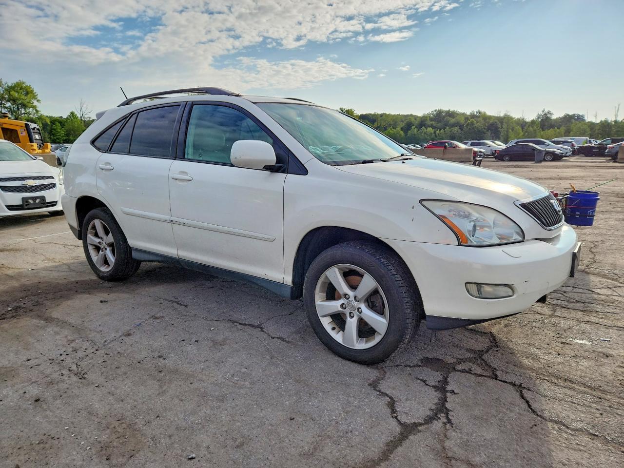 2005 Lexus Rx 330 White vin: 2T2HA31U25C068165