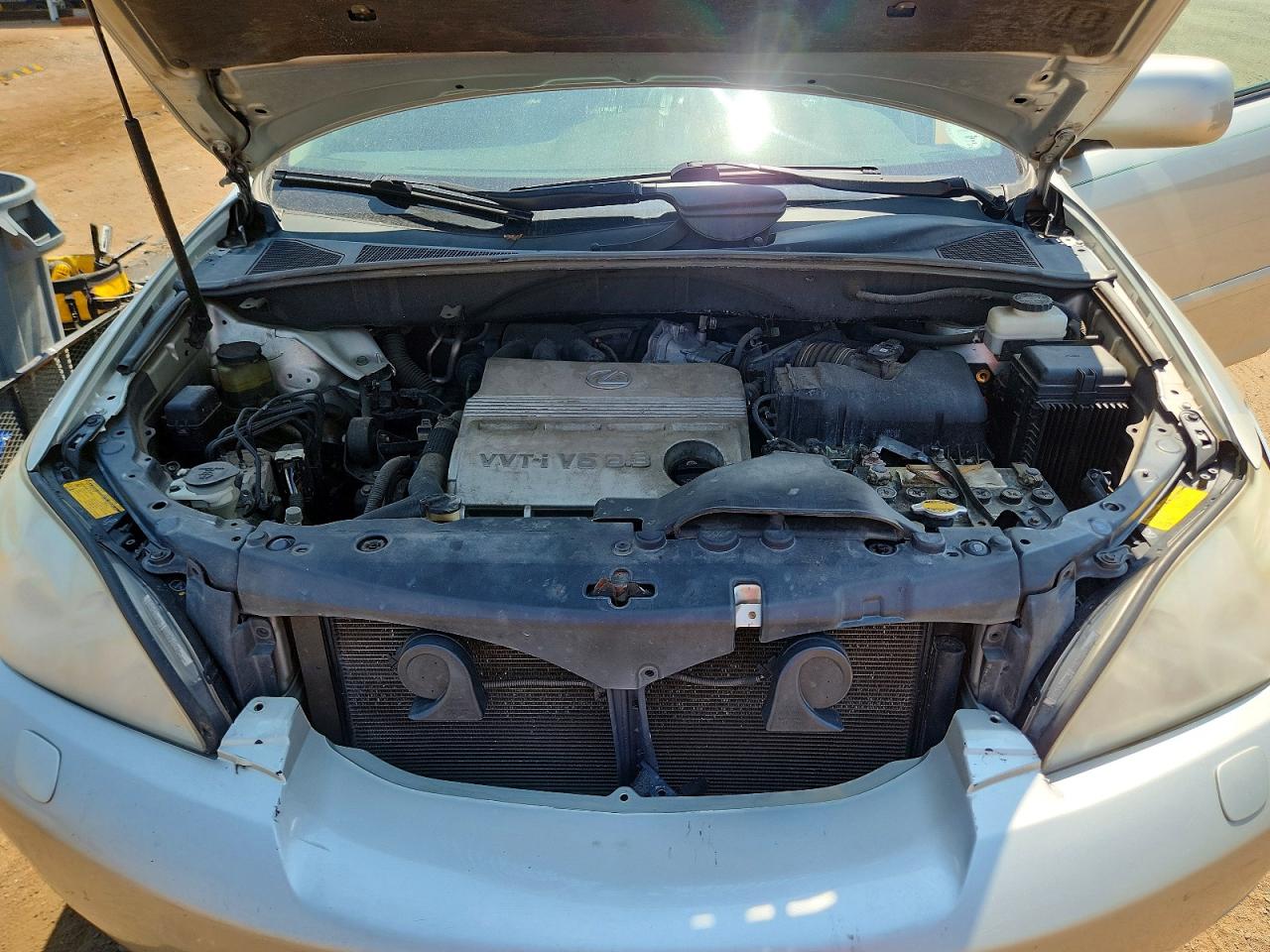 2005 Lexus Rx 330 Silver vin: 2T2HA31U25C070563
