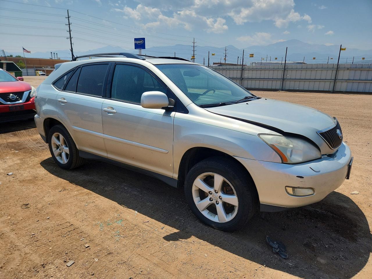 2005 Lexus Rx 330 Silver vin: 2T2HA31U25C070563
