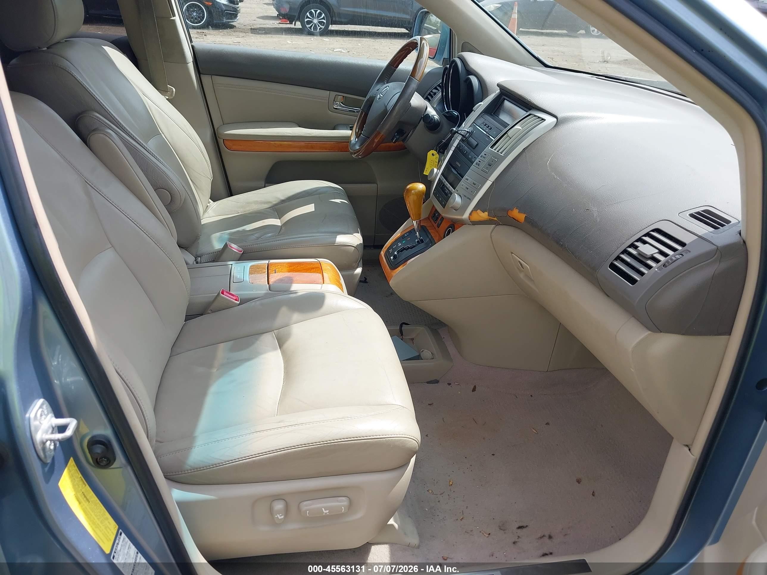 2005 Lexus Rx 330   Blue vin: 2T2HA31U25C078730