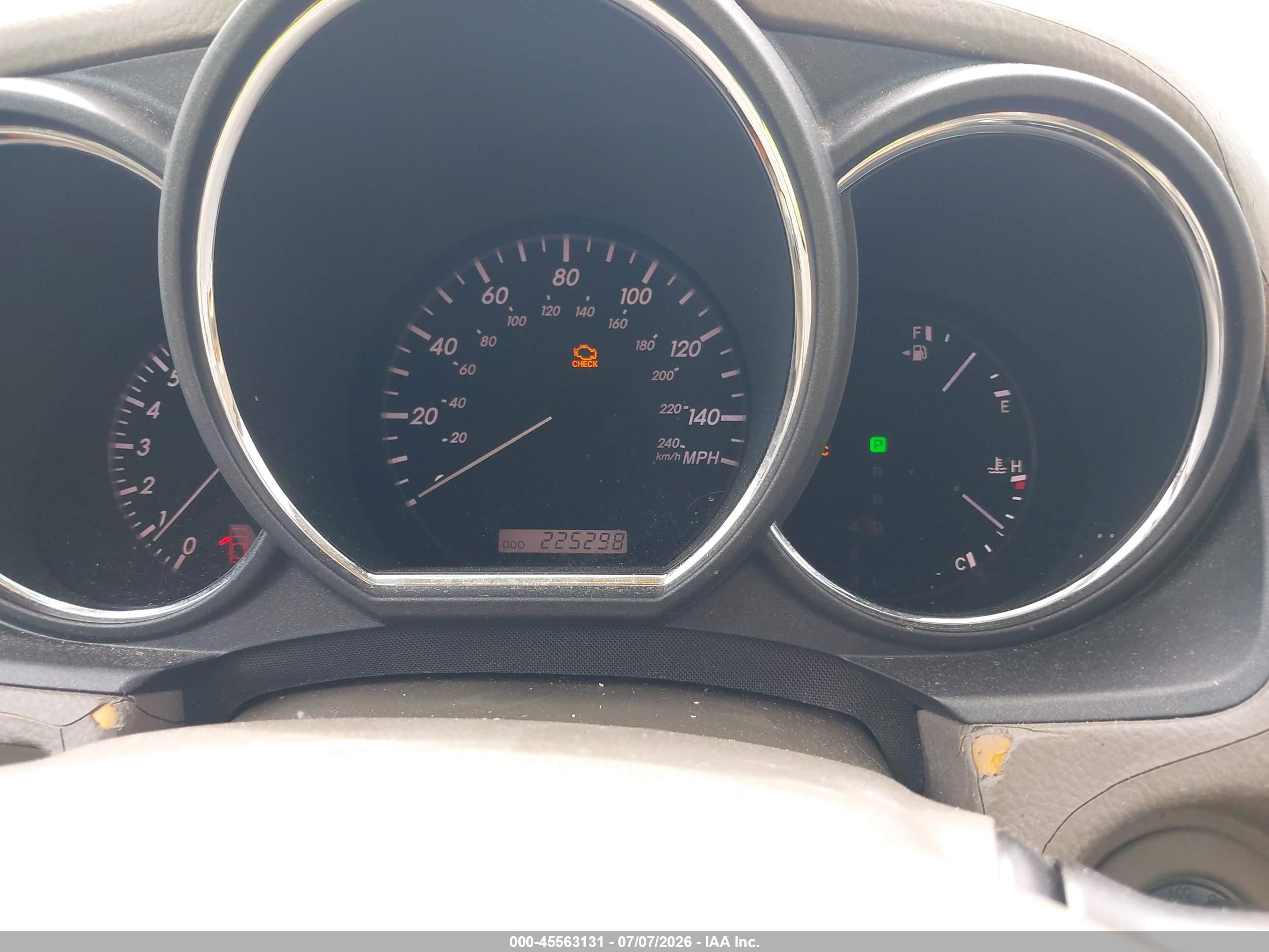 2005 Lexus Rx 330   Blue vin: 2T2HA31U25C078730