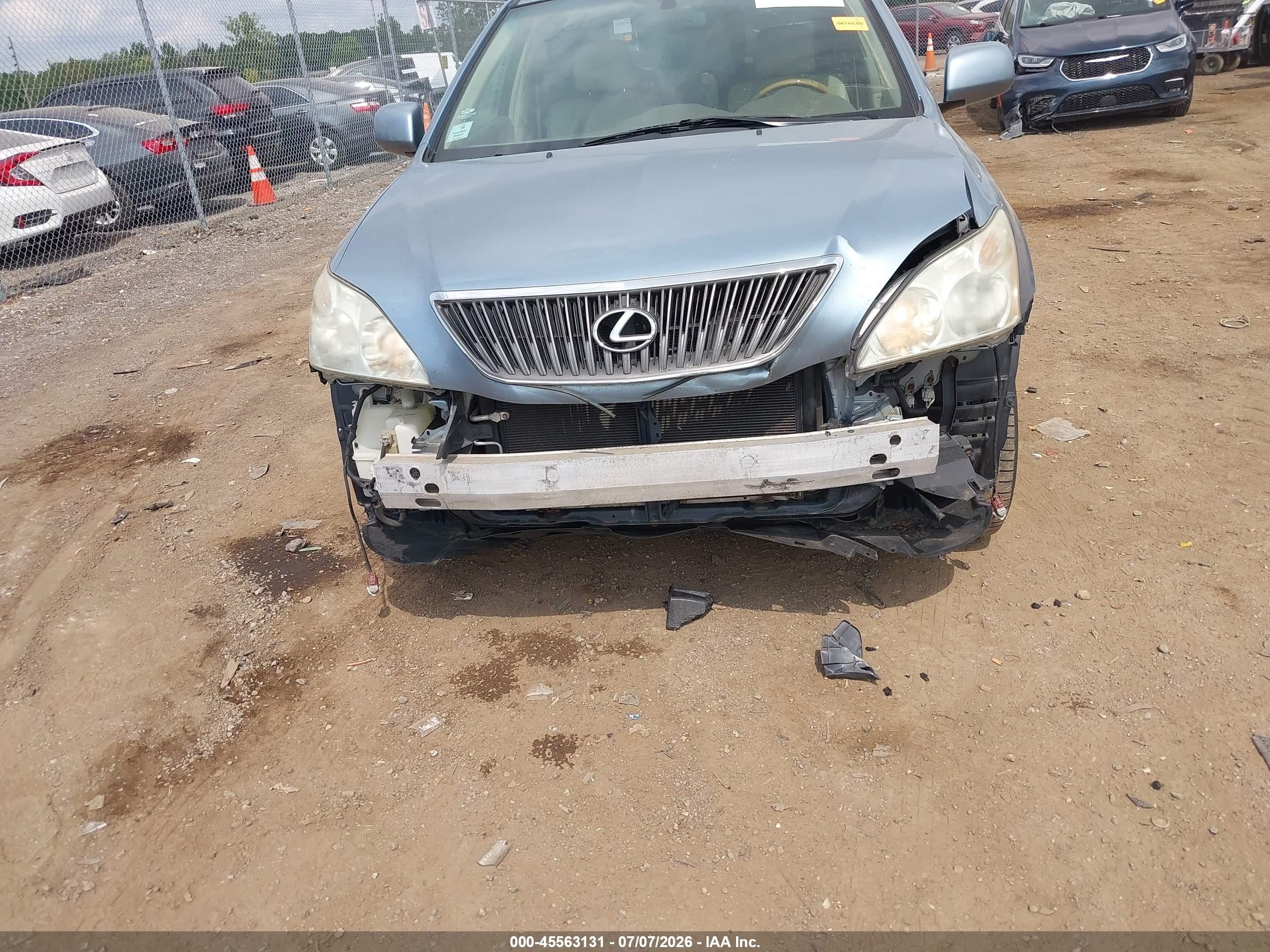 2005 Lexus Rx 330   Blue vin: 2T2HA31U25C078730