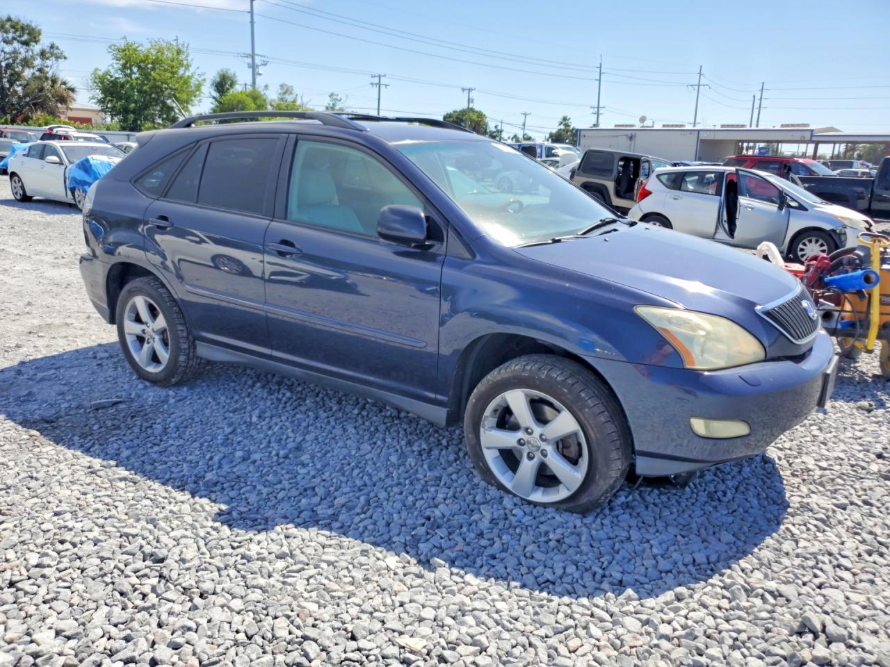 2005 Lexus Rx 330 Blue vin: 2T2HA31U25C085306