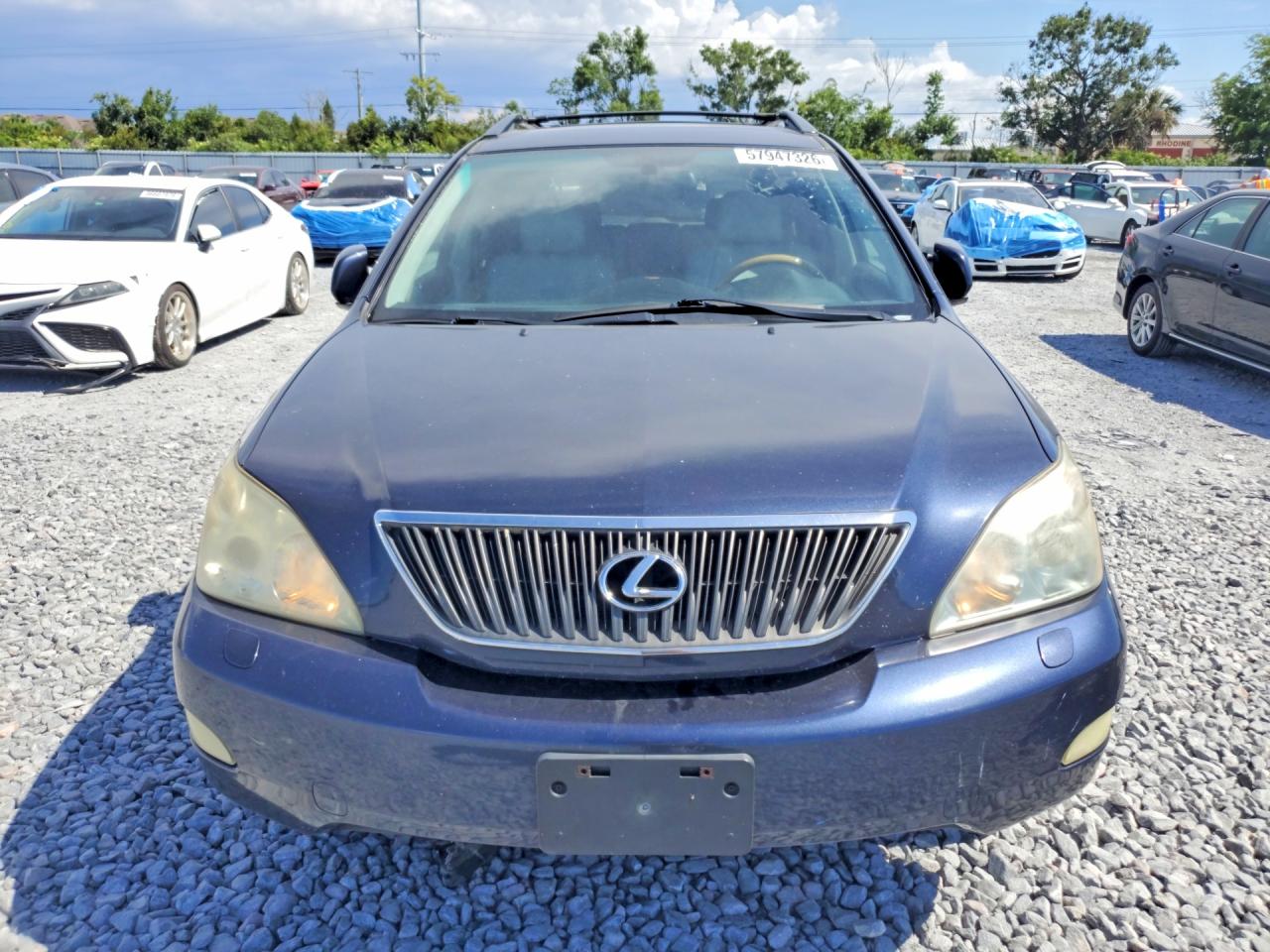 2005 Lexus Rx 330 Blue vin: 2T2HA31U25C085306