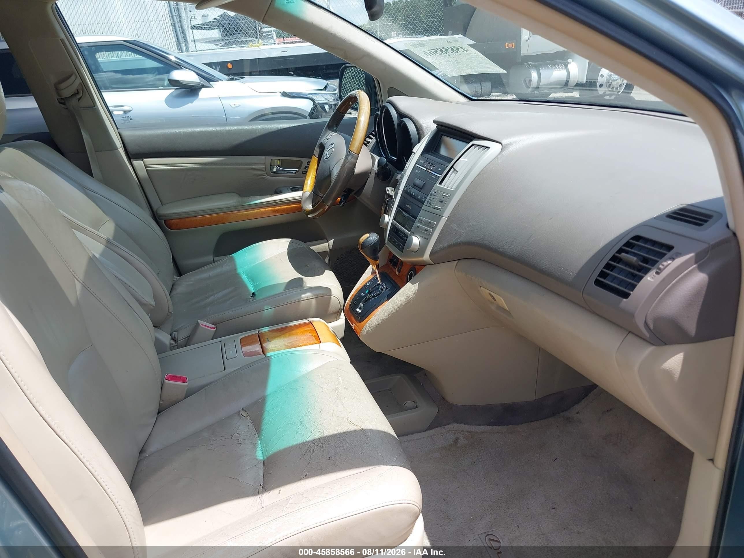 2005 Lexus Rx 330   Blue vin: 2T2HA31U25C086164