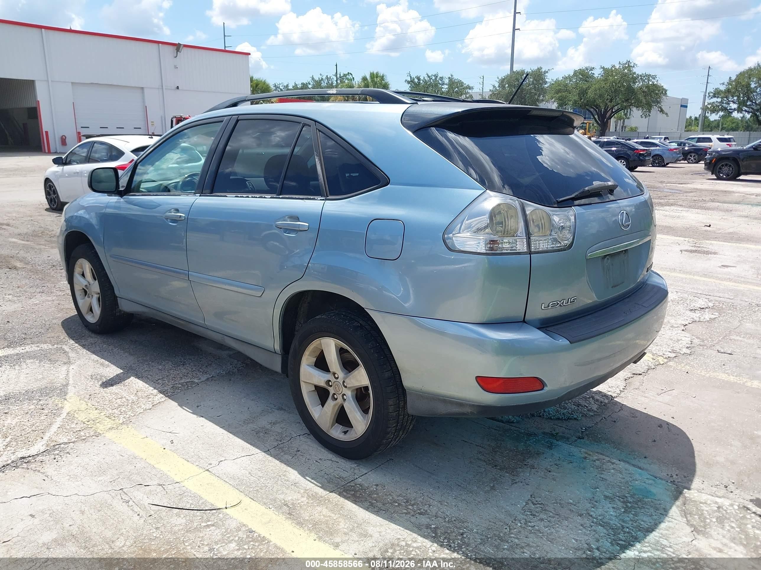 2005 Lexus Rx 330   Blue vin: 2T2HA31U25C086164