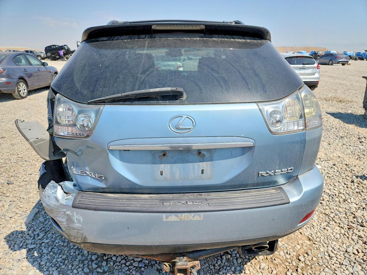 2006 Lexus Rx 330 Silver vin: 2T2HA31U26C104700