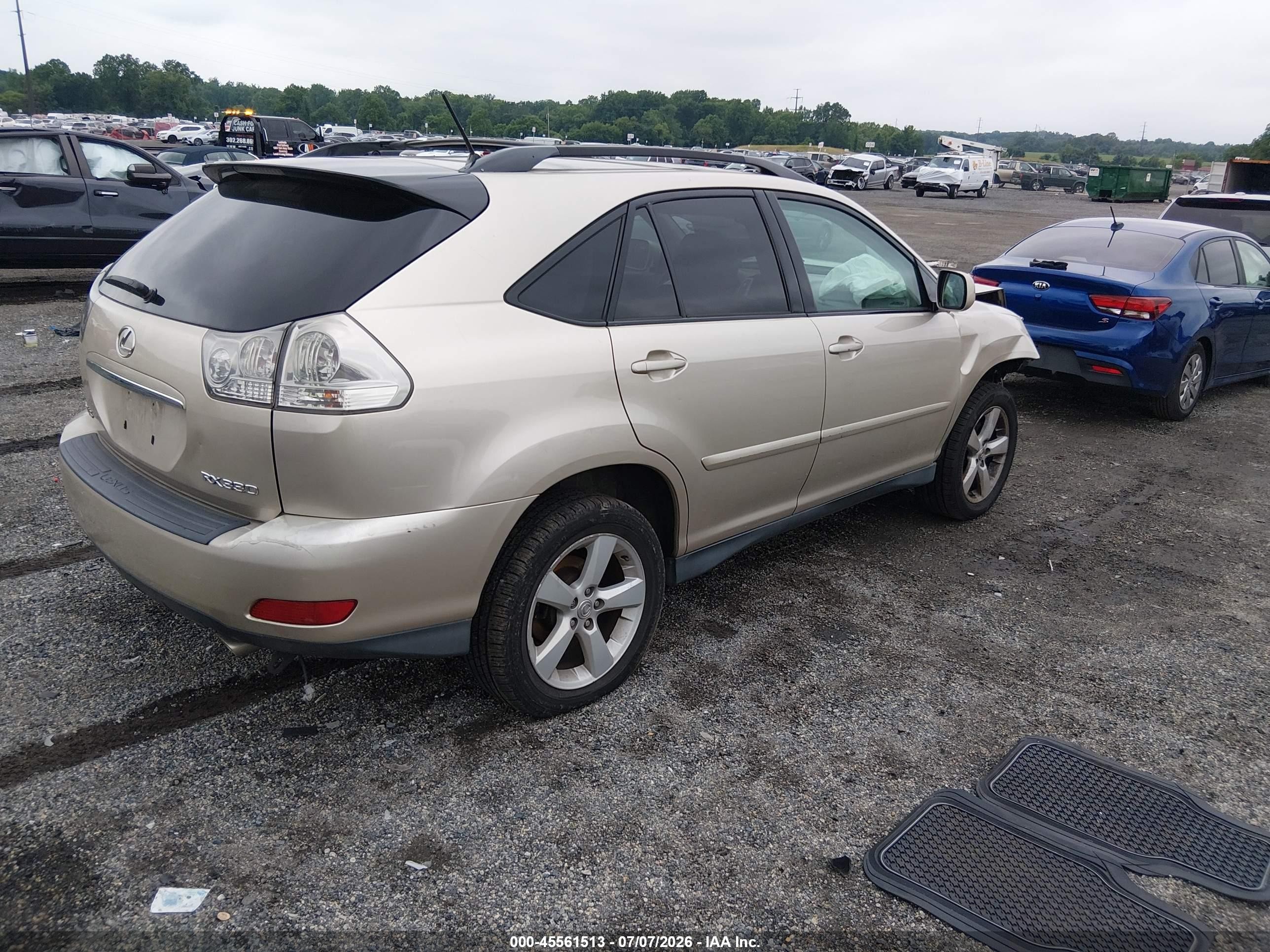 2004 Lexus Rx 330   Tan vin: 2T2HA31U34C006059