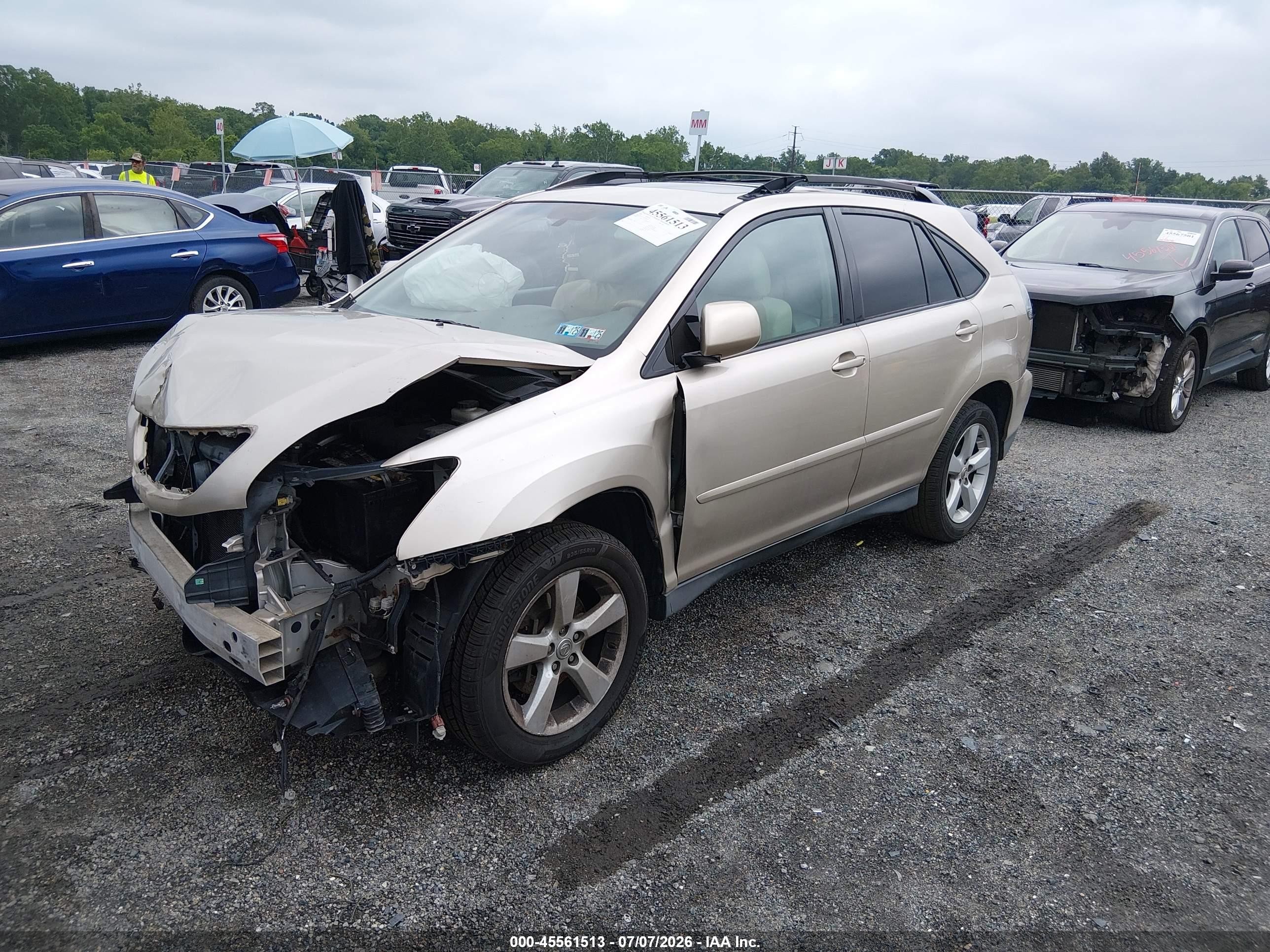 2004 Lexus Rx 330   Tan vin: 2T2HA31U34C006059